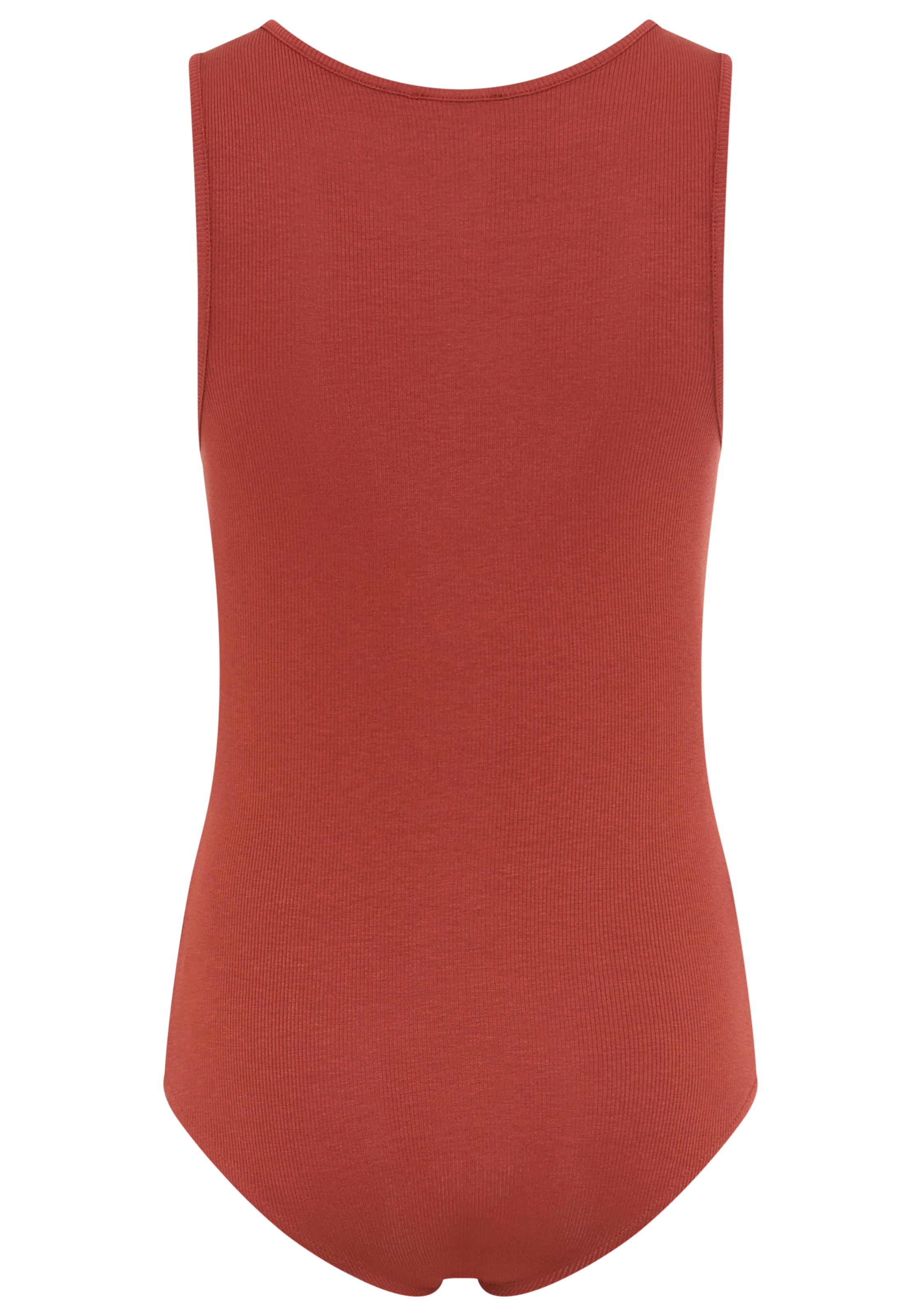 Flashlights Body aus weicher Rippqualität, figurenbetonte Passform, ärmellos