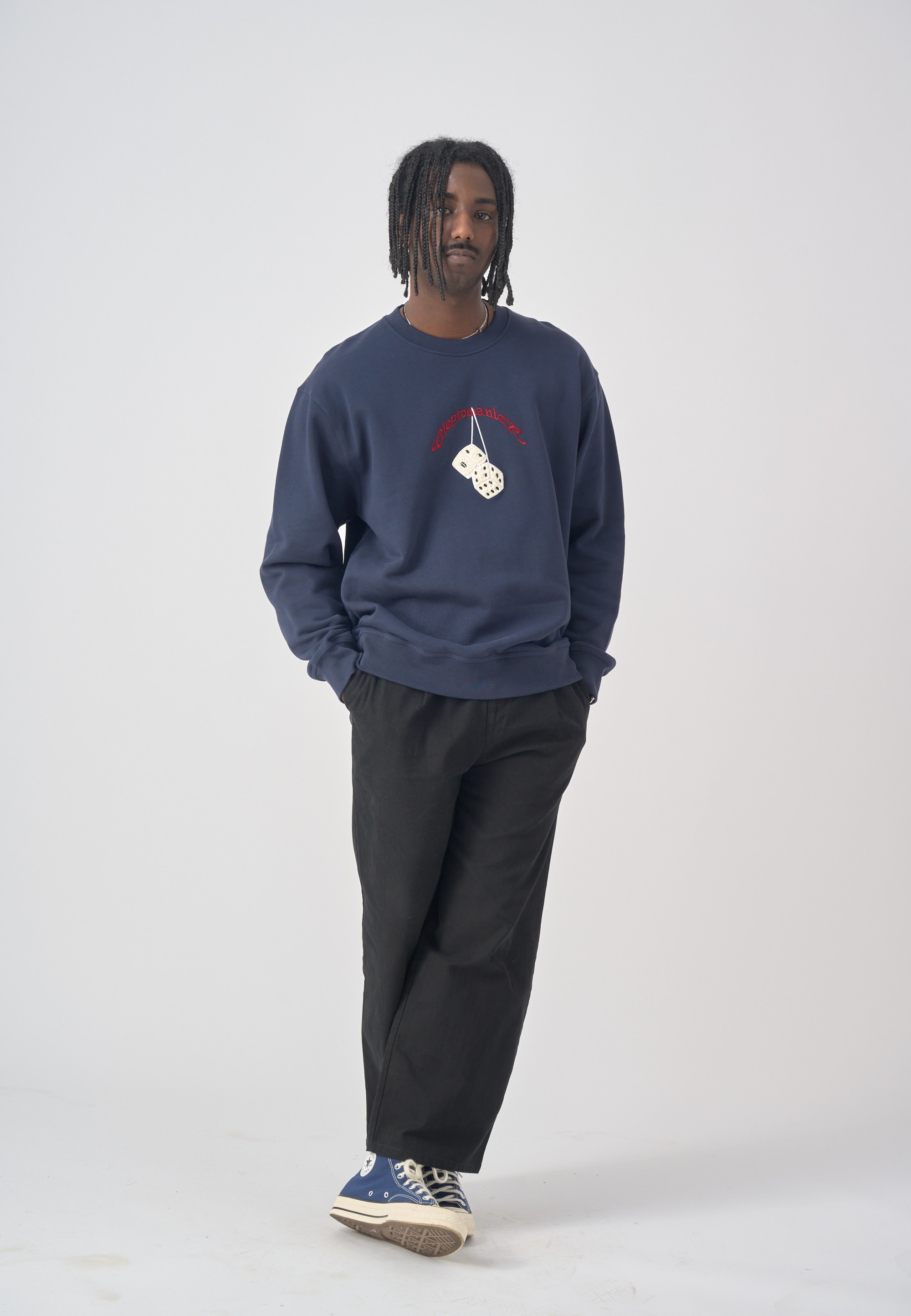 Cleptomanicx Sweatshirt »Boxy Crewneck Racing«, mit lockerem Schnitt