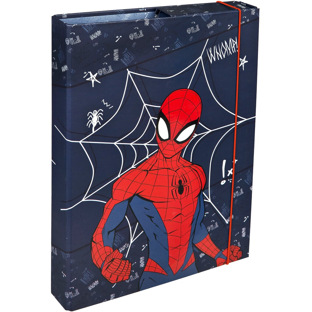 Scooli Buch »Spiderman«, (Set, 3 St.)