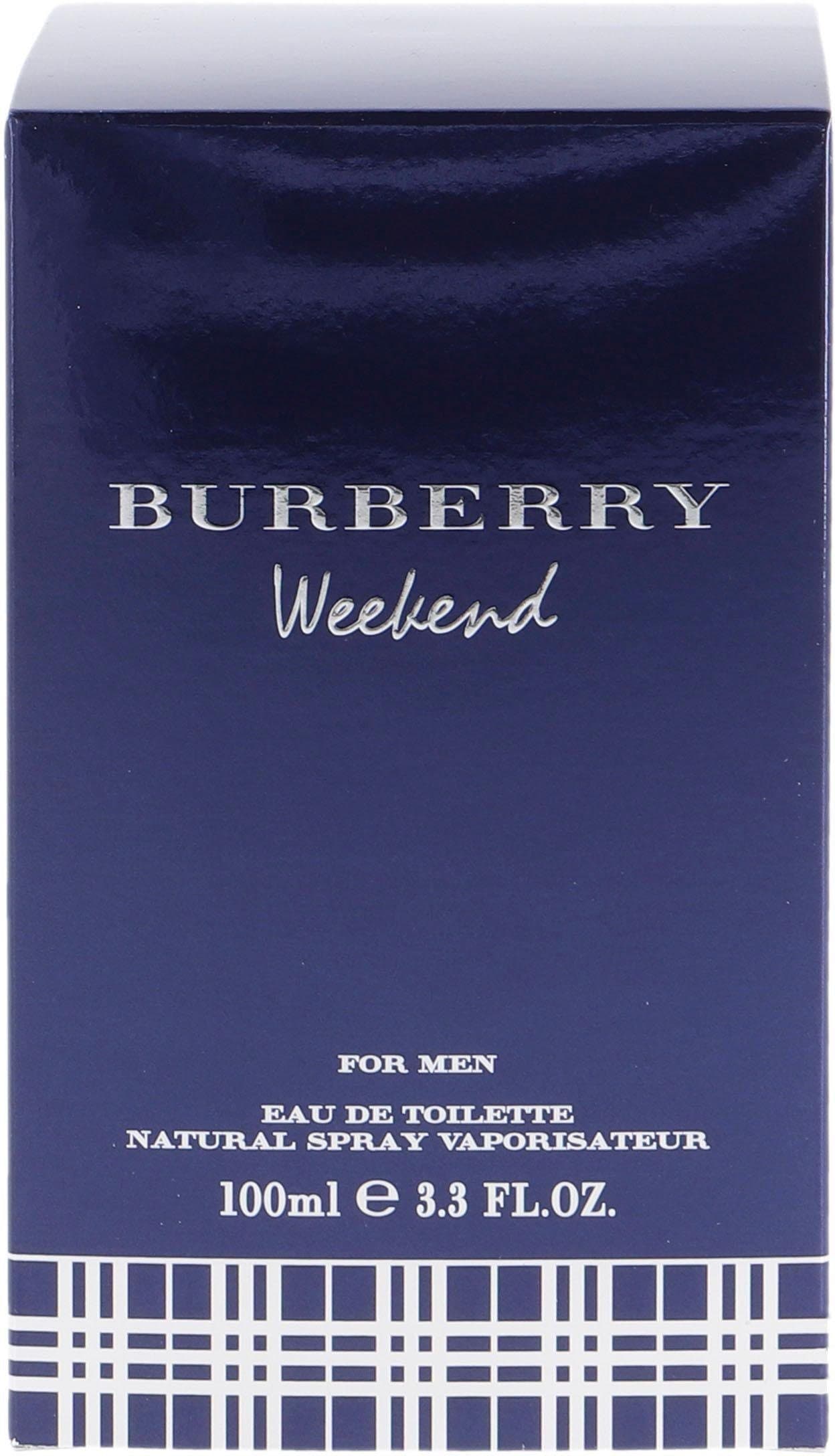 BURBERRY Eau de Toilette »Weekend Men«, mit Honig und Efeu