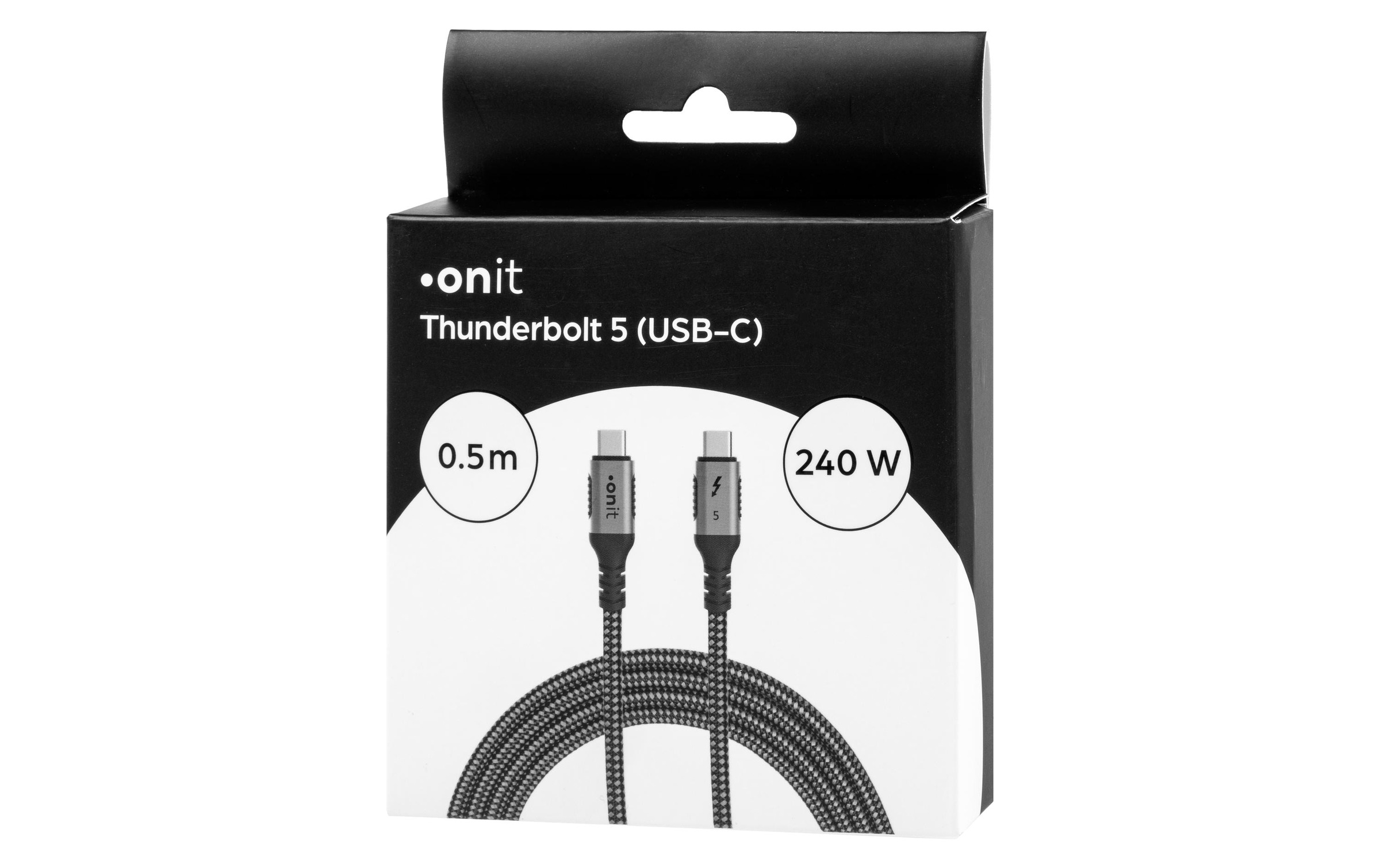 onit USB-Kabel »USB C - USB C 0.5 m« 50 cm