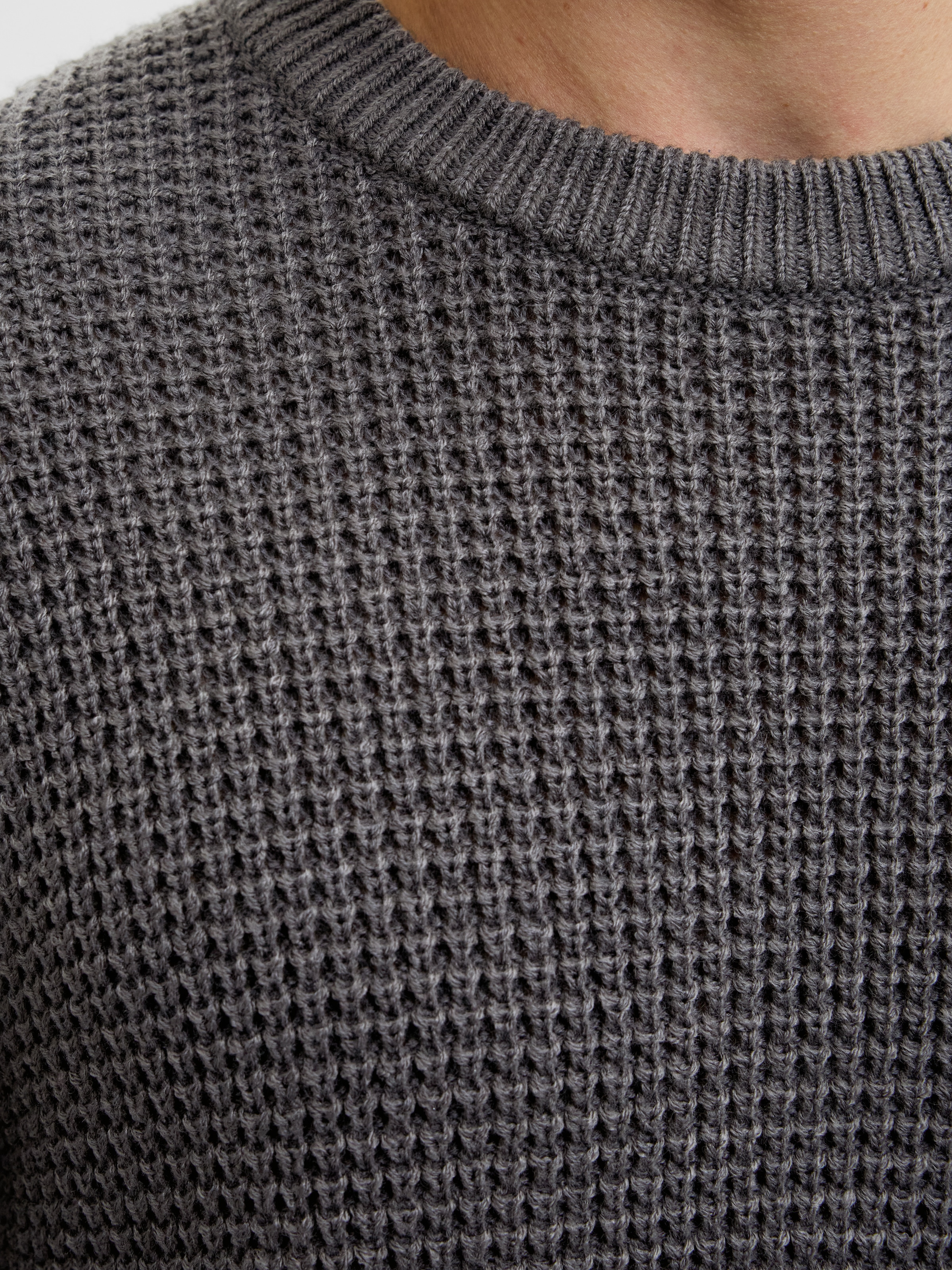 Jack & Jones Strickpullover »JJGLOBAL KNIT CREW NECK«