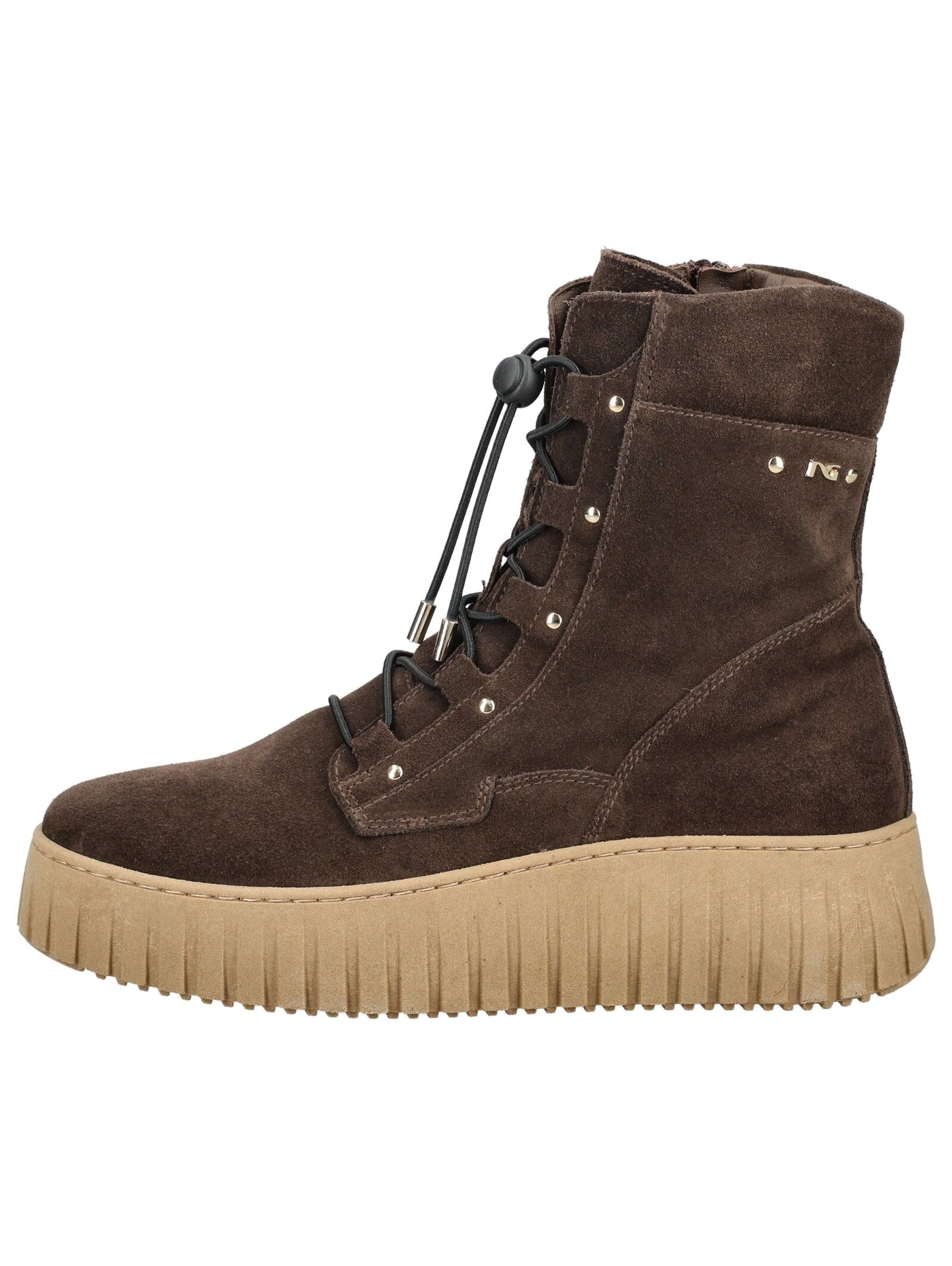 Nero Giardini Schnürstiefelette »Nero Giardini Stiefelette Veloursleder«