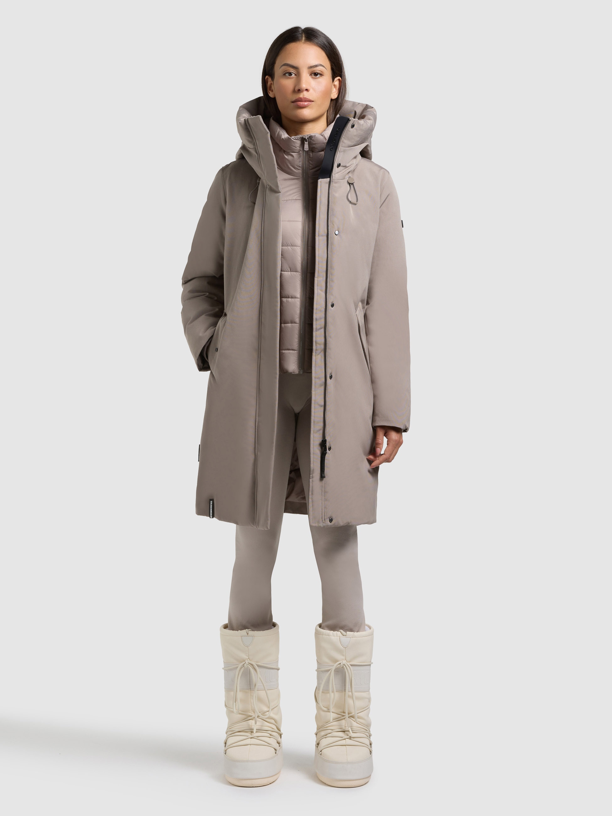 khujo Kurzmantel "WEDELIA WITH INNER JACKET" günstig online kaufen