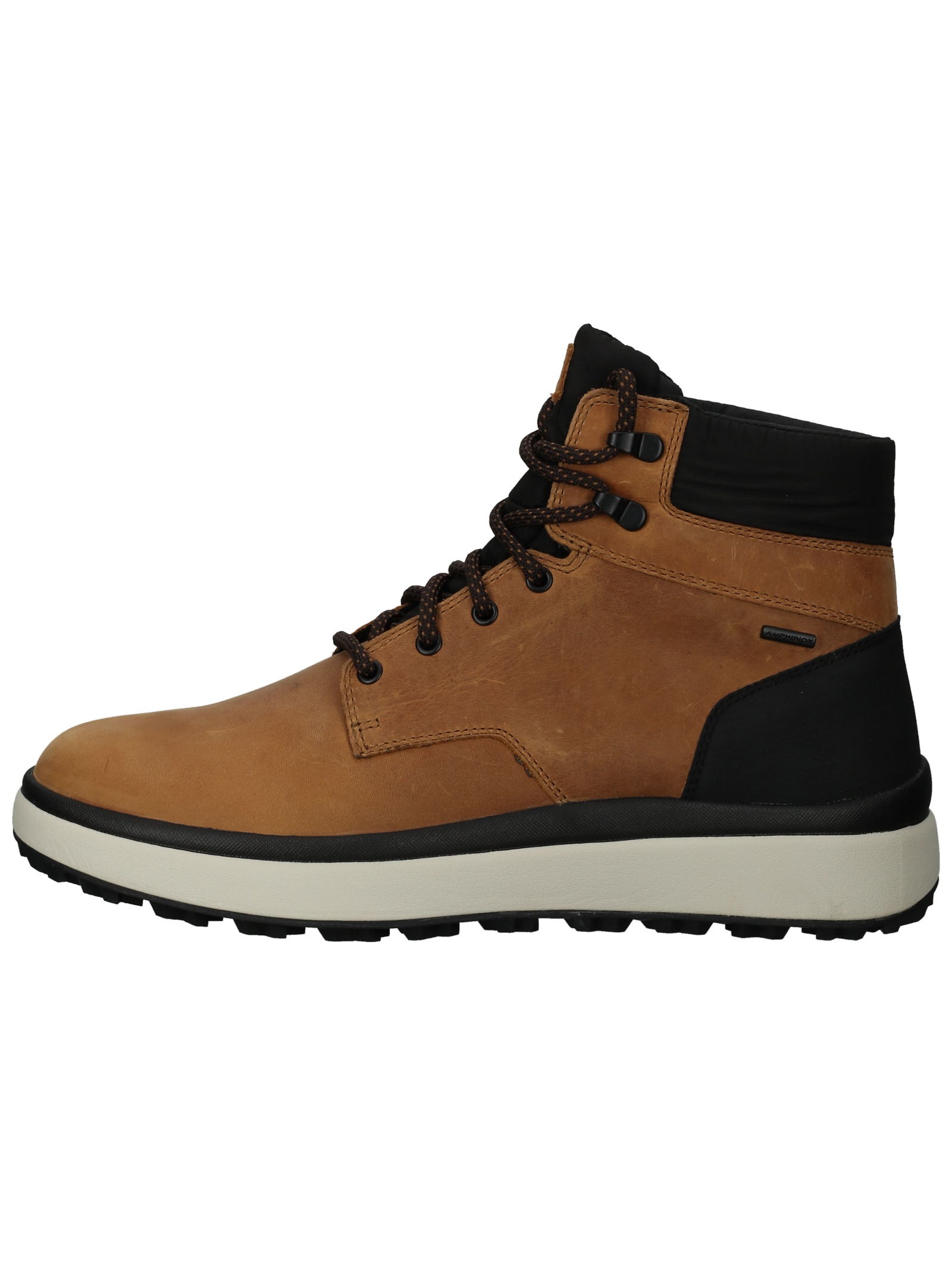 Geox Schnürstiefelette »Geox Stiefelette Nubukleder/Textil«