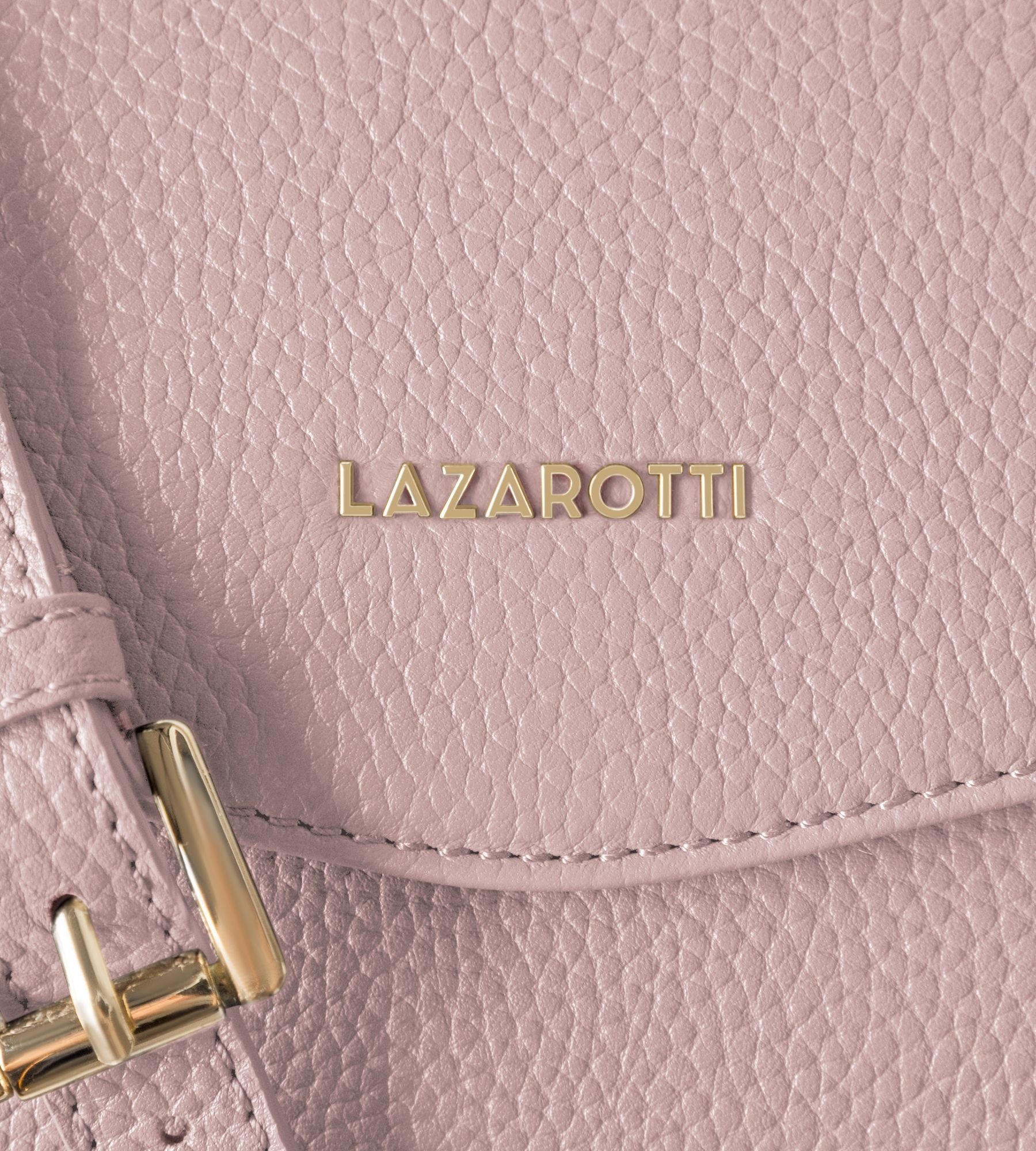 Lazarotti Umhängetasche »Bologna Leather Crossbody Umhängetasche Leder 22 cm«