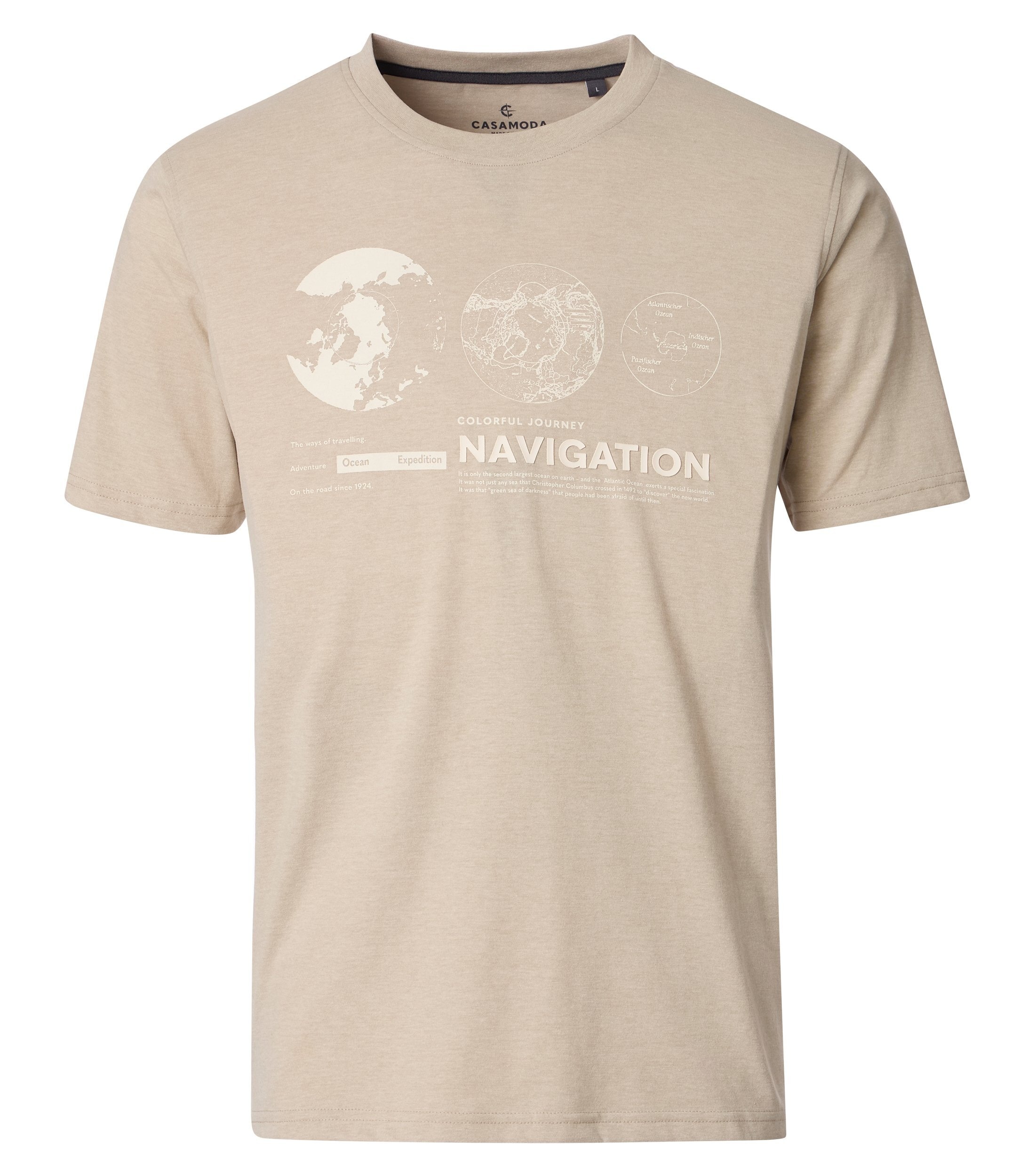 CASAMODA T-Shirt "CASAMODA T-Shirt Print" günstig online kaufen