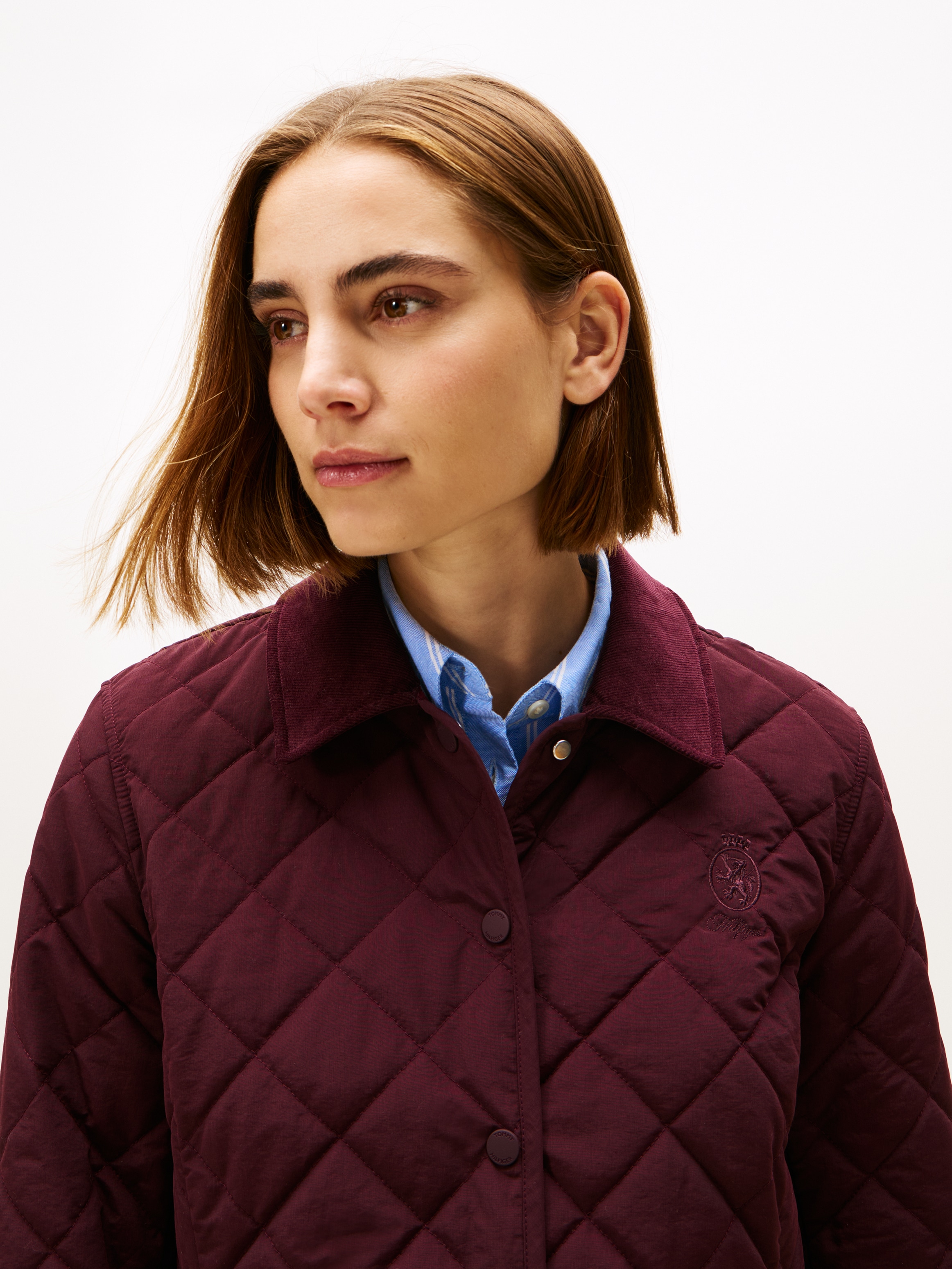 Tommy Hilfiger Steppjacke »PADDED QUILTED SLIM JACKET«