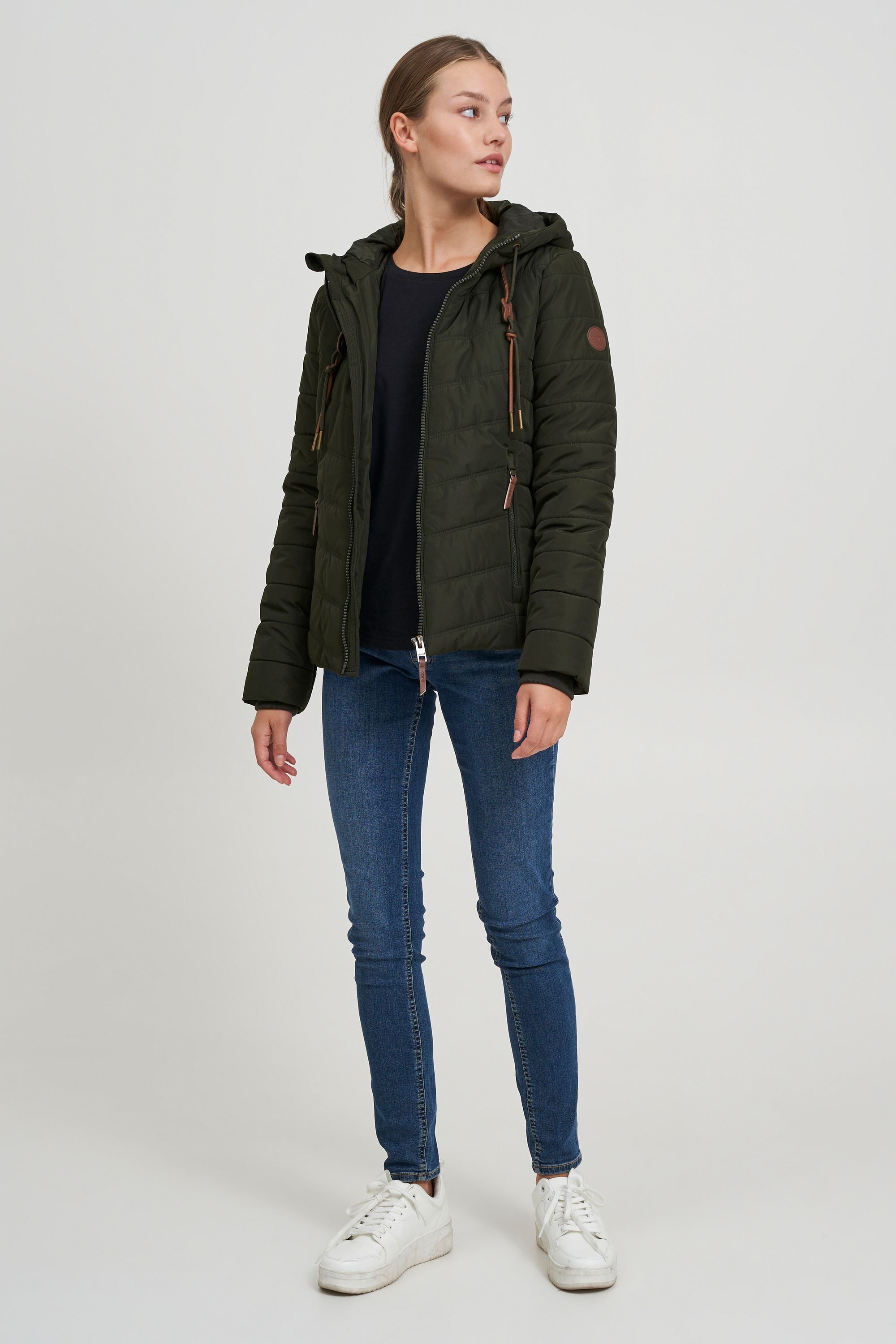 OXMO Winterjacke »Winterjacke OXMala«, mit Kapuze