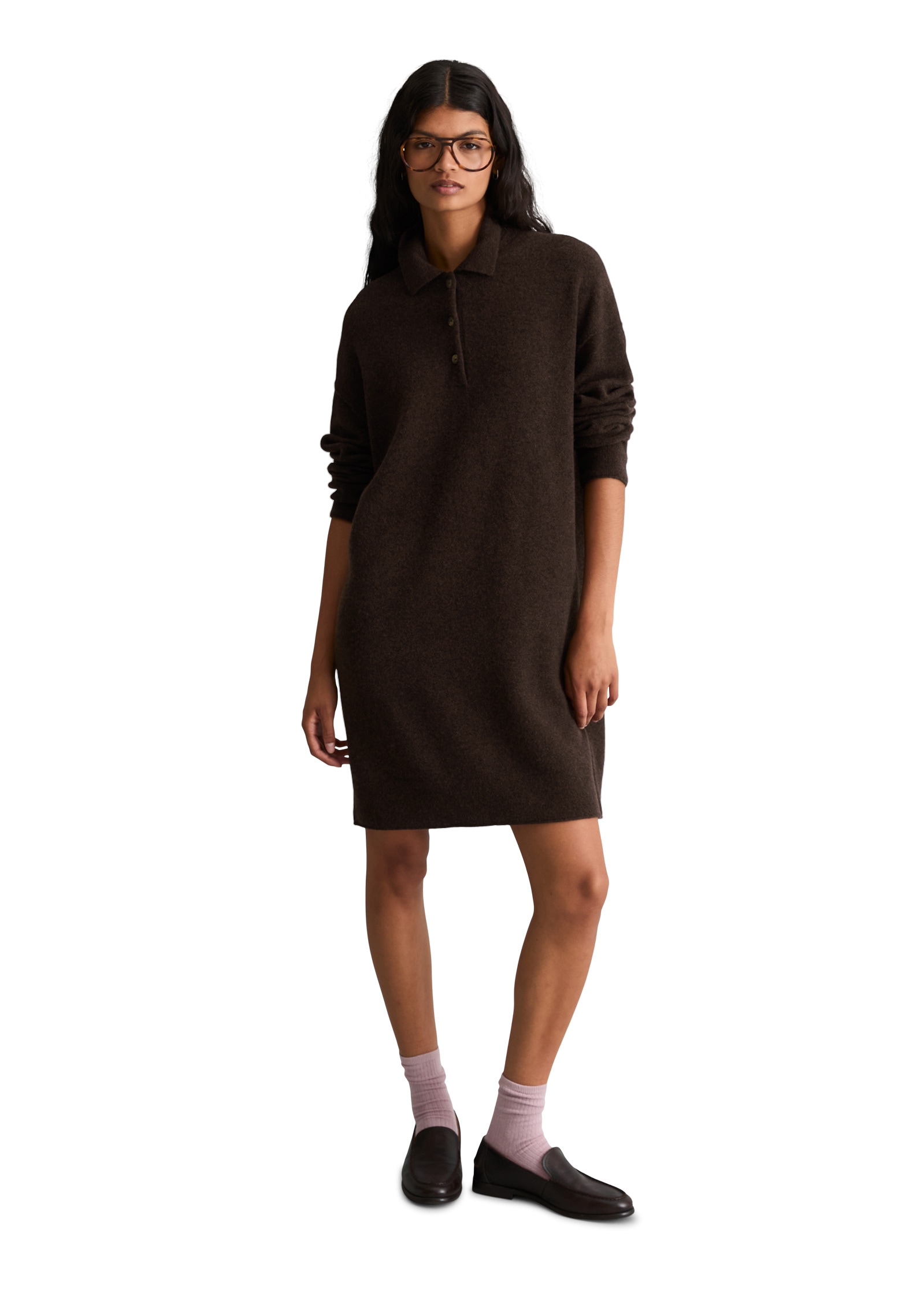 Marc O'Polo DENIM Strickkleid »aus weichem Schurwolle-Mix«