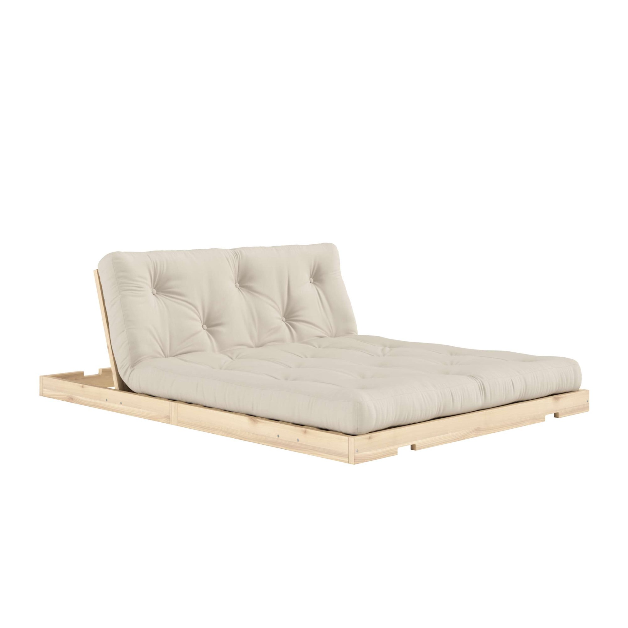 Karup Design Schlafsofa »Flip Sofabed, Made in Europe, mehrere Farben, vielseitig einsetzbar«, (B/H/T Sofa: ca 145 x 83 x 98,5 cm, Bett: ca 145 x 21 x 200 cm), inkl. handgefertigte Futonmatratze, FSC®-zertifiziertes Massivholz