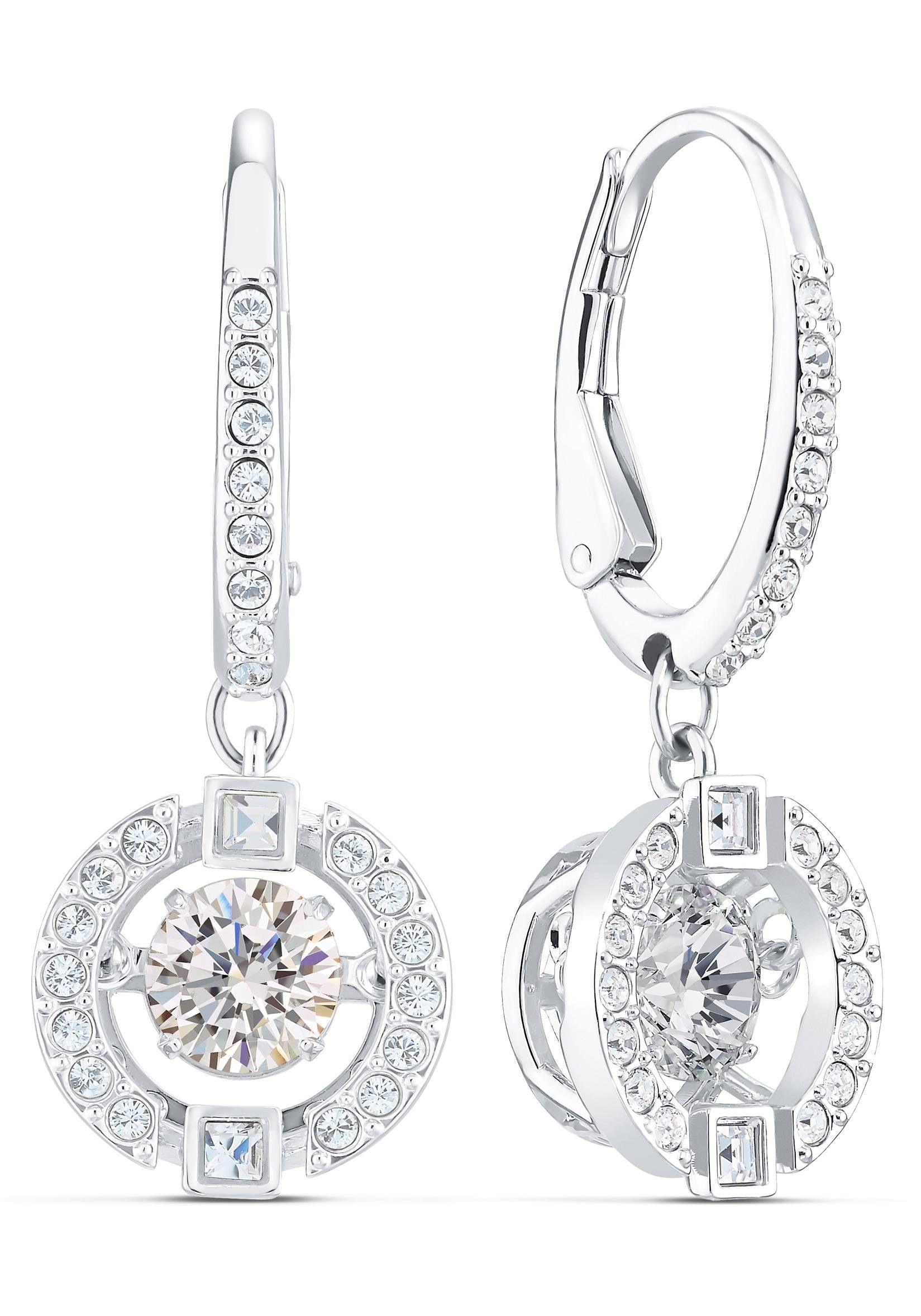 Swarovski Paar Ohrhänger »Una Sparkling Dc, 5504652«, mit Swarovski® Kristall