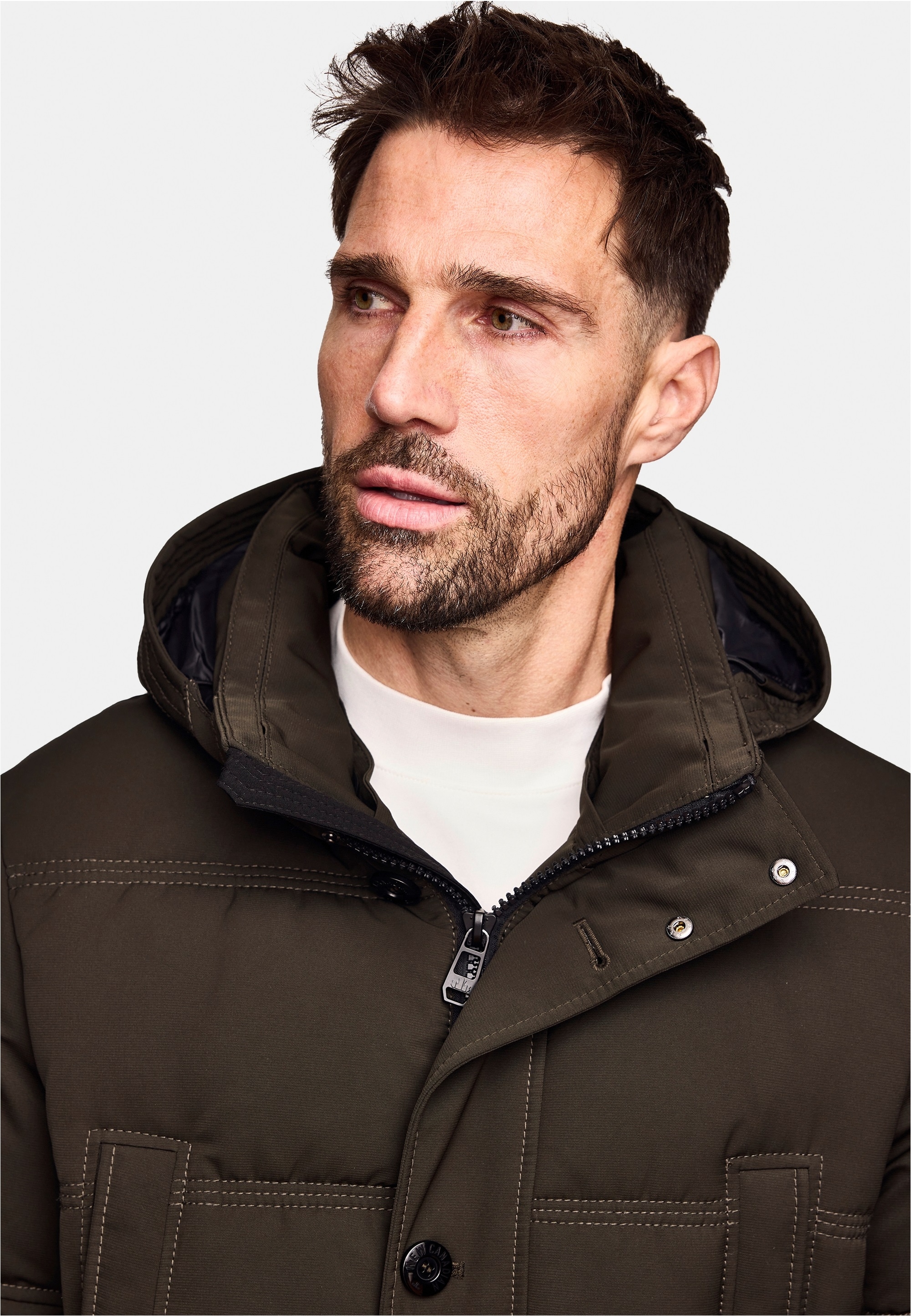 New Canadian Parka »DRY IQ«, mit tollem Steppmuster