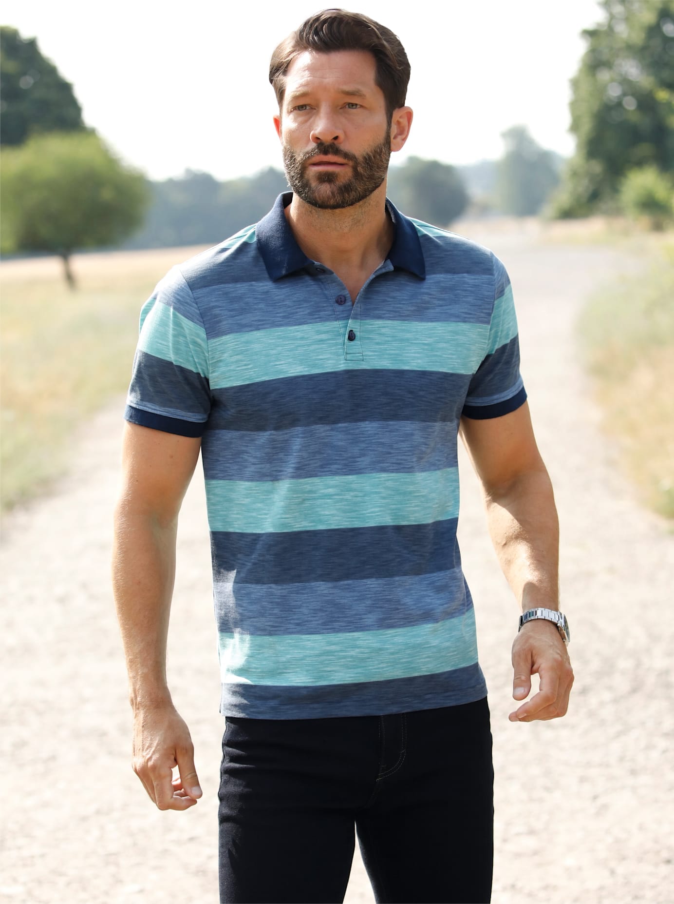 Catamaran Poloshirt "Kurzarm-Poloshirt" 1 Stk. tlg. günstig online kaufen