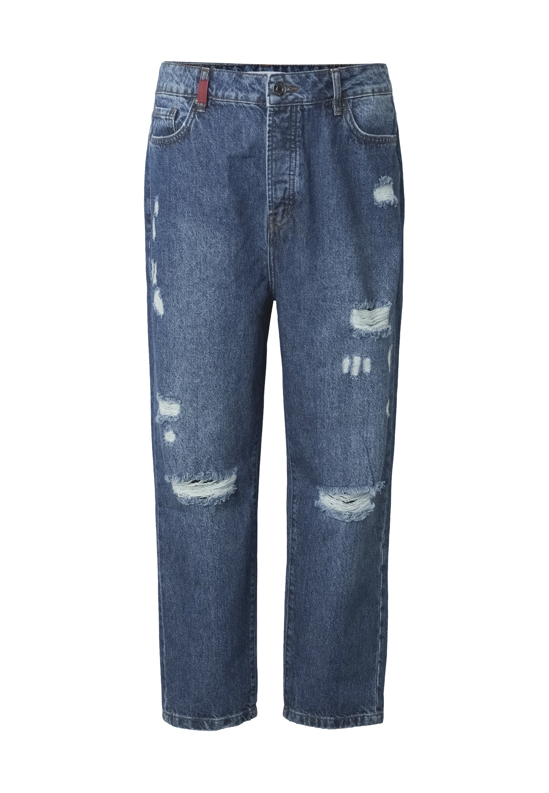 2Y Premium Relax-fit-Jeans "2Y Premium Destroyed Relaxed Denim"