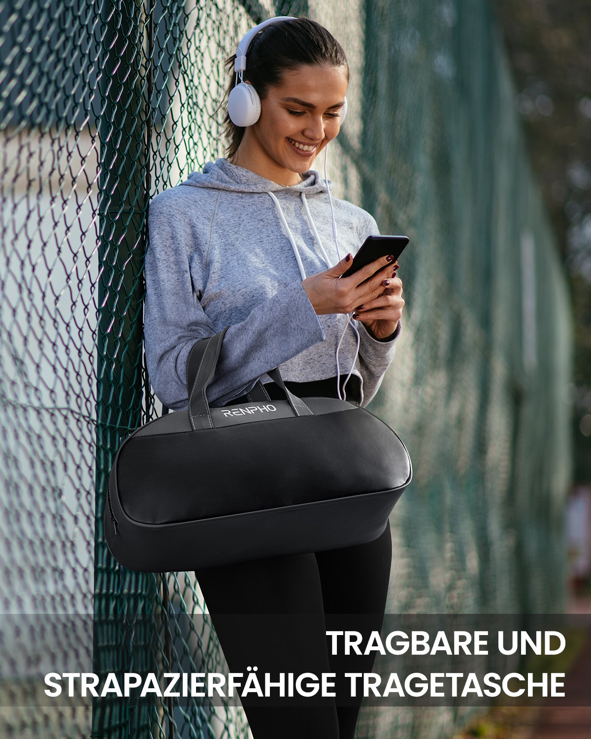 Thumbnail - Renpho Nacken-Massagegerät "Shiatsu Nacken-& Schultermassagegerät U-Neck Go SNM067" Shiatsu Tiefenentspannung für Nacken...