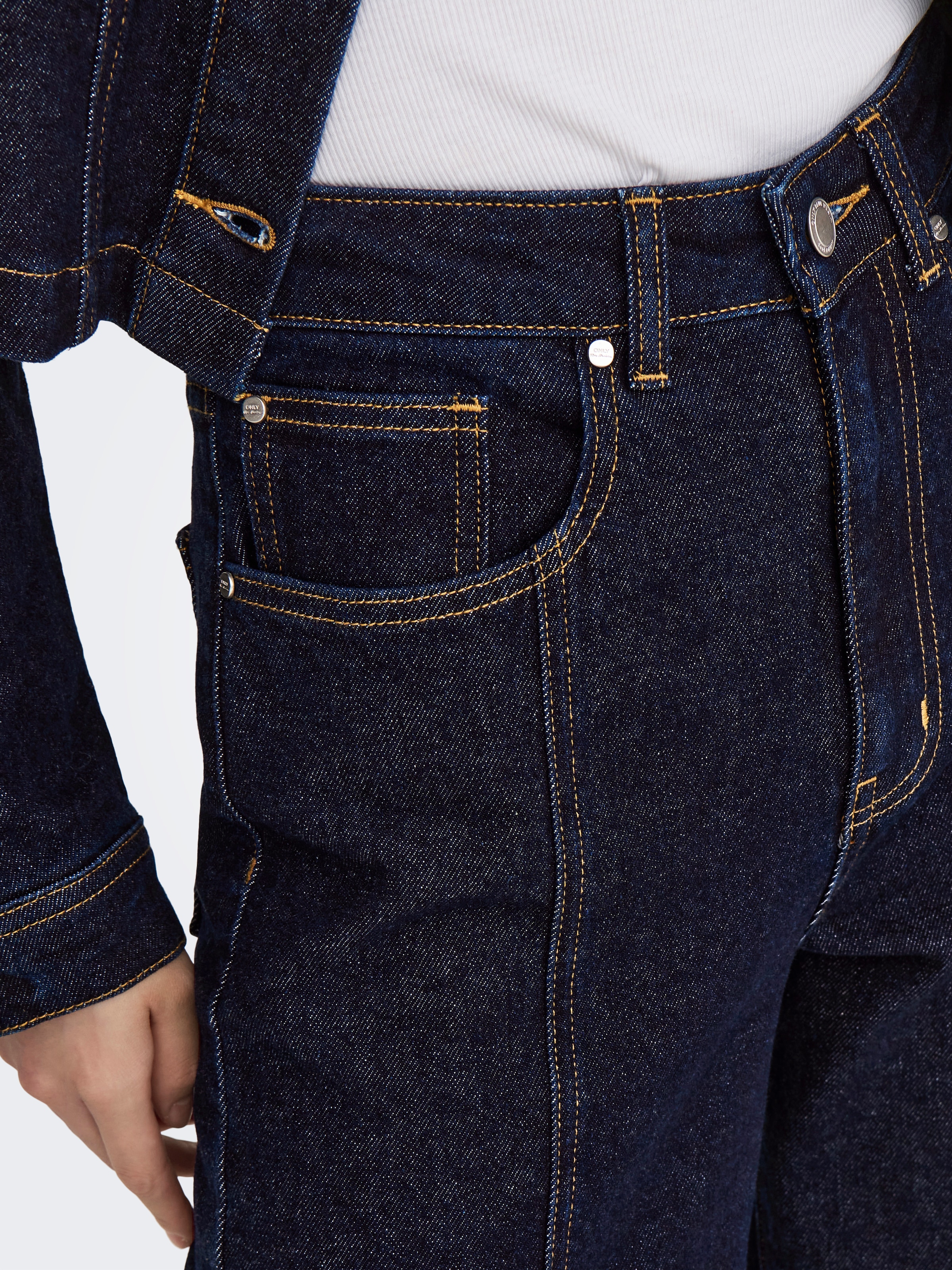 ONLY High-waist-Jeans "ONLHOPE HW WIDE DNM MAE1288" günstig online kaufen