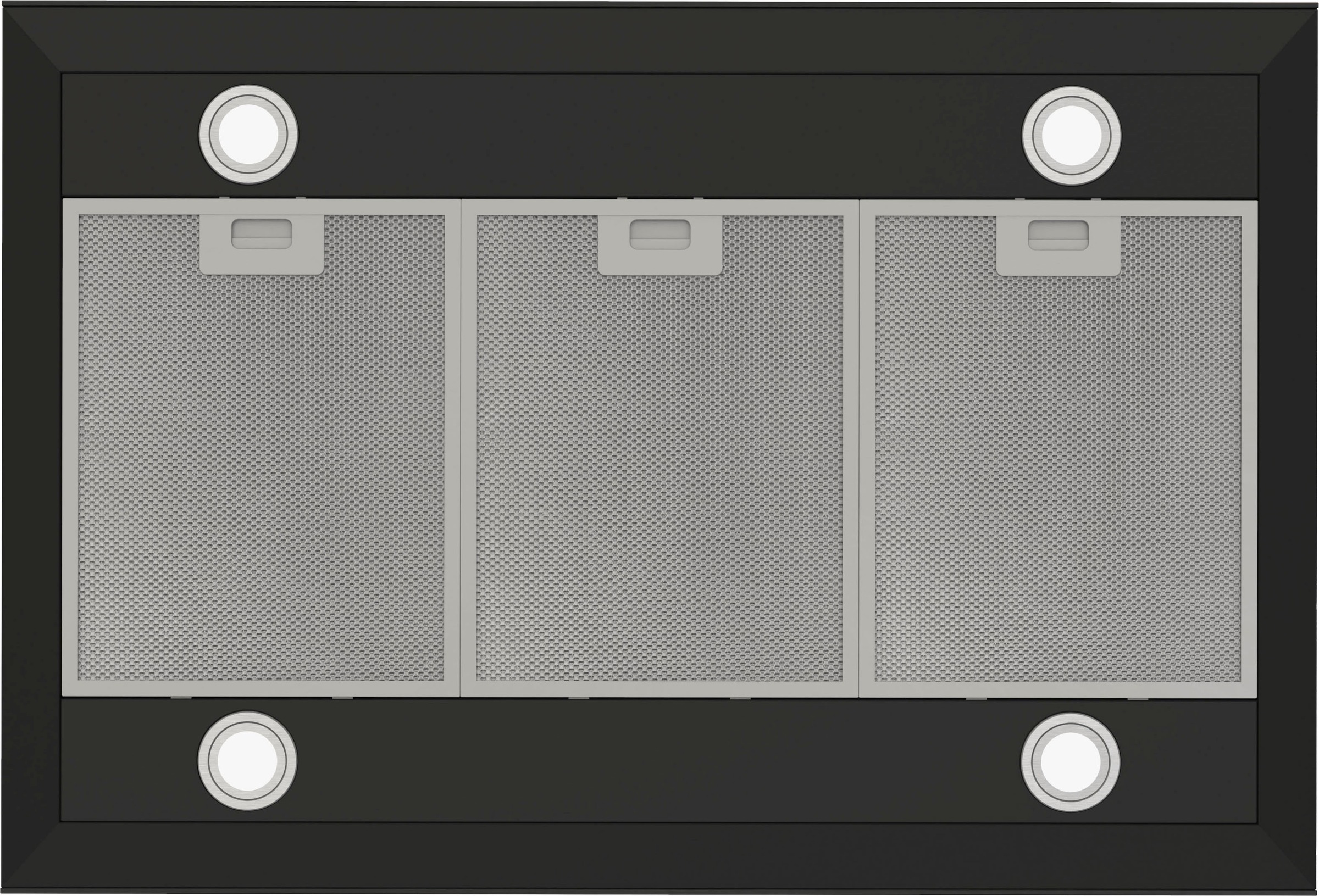 RESPEKTA Inselhaube »CH 44099 GISS«, 90 cm, 3 Leistungsstufen, LED-Beleuchtung, Ab- und Umluftfähig