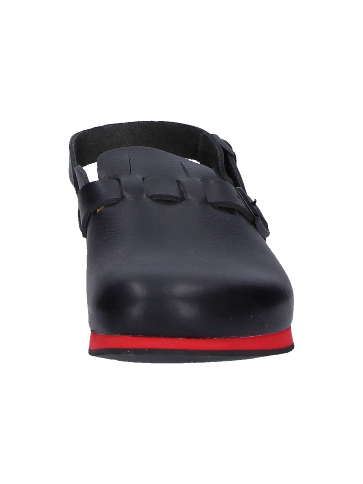 Pantolette BIRKENSTOCK "Kay SL", Damen, Gr. 39, schwarz, Obermaterial: 100% Rindsleder Leather cow., Schuhe Pantolette 2