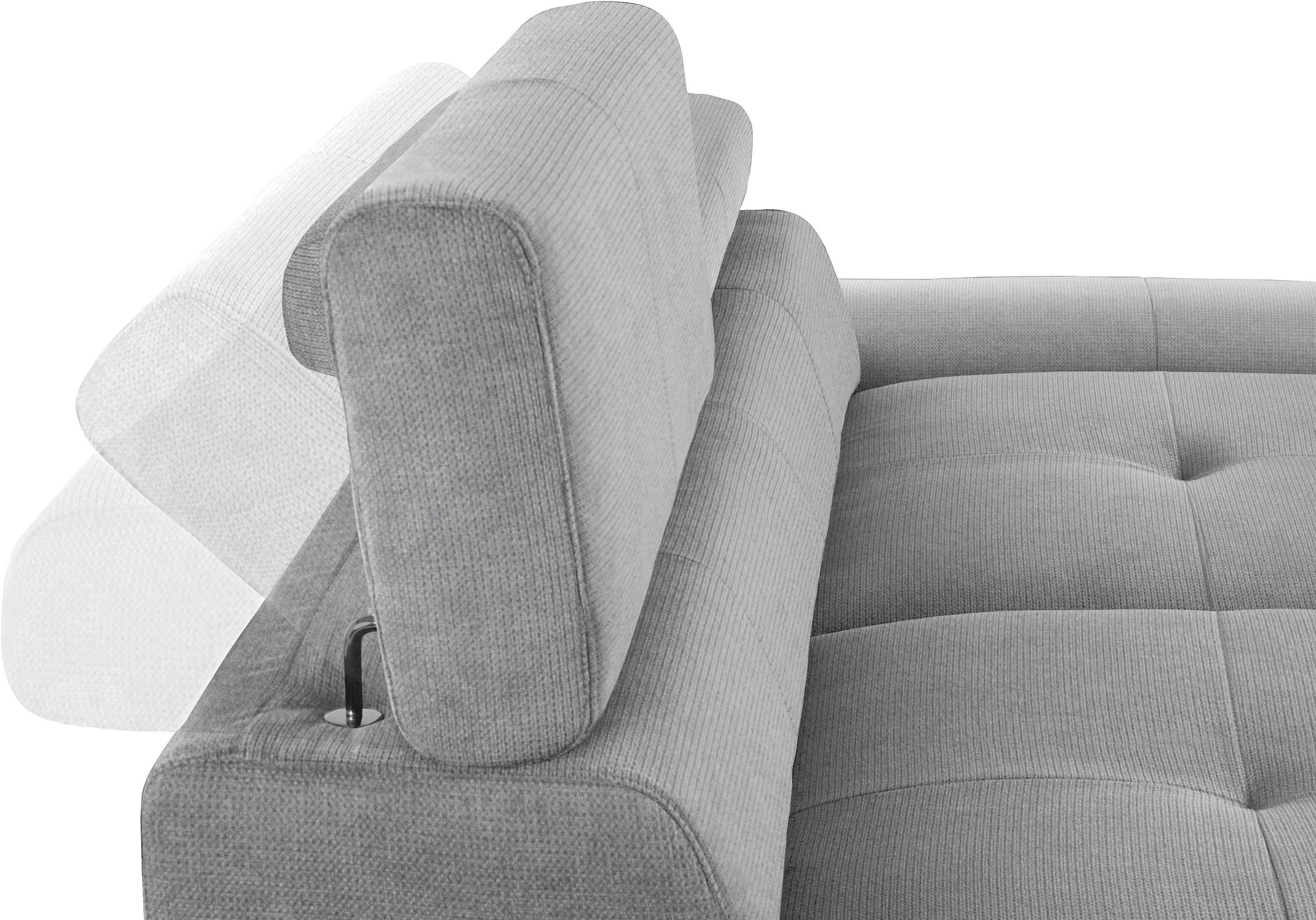 Thumbnail - COTTA 2-Sitzer "Enterprise", Big-Sofa, mit Armteilverstellung & Kopfteilverstellung