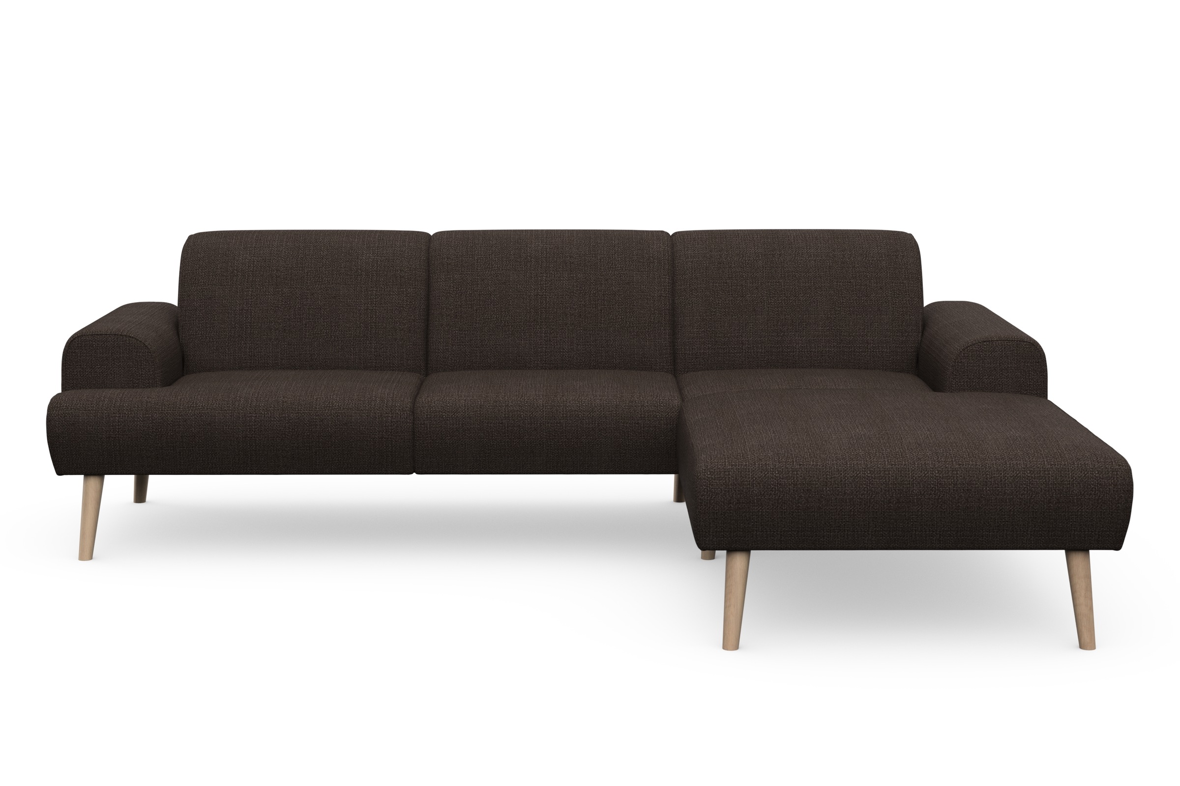 andas Ecksofa "Swift Scandic Design, Federkern für hohen Sitzkomfort, L-For günstig online kaufen