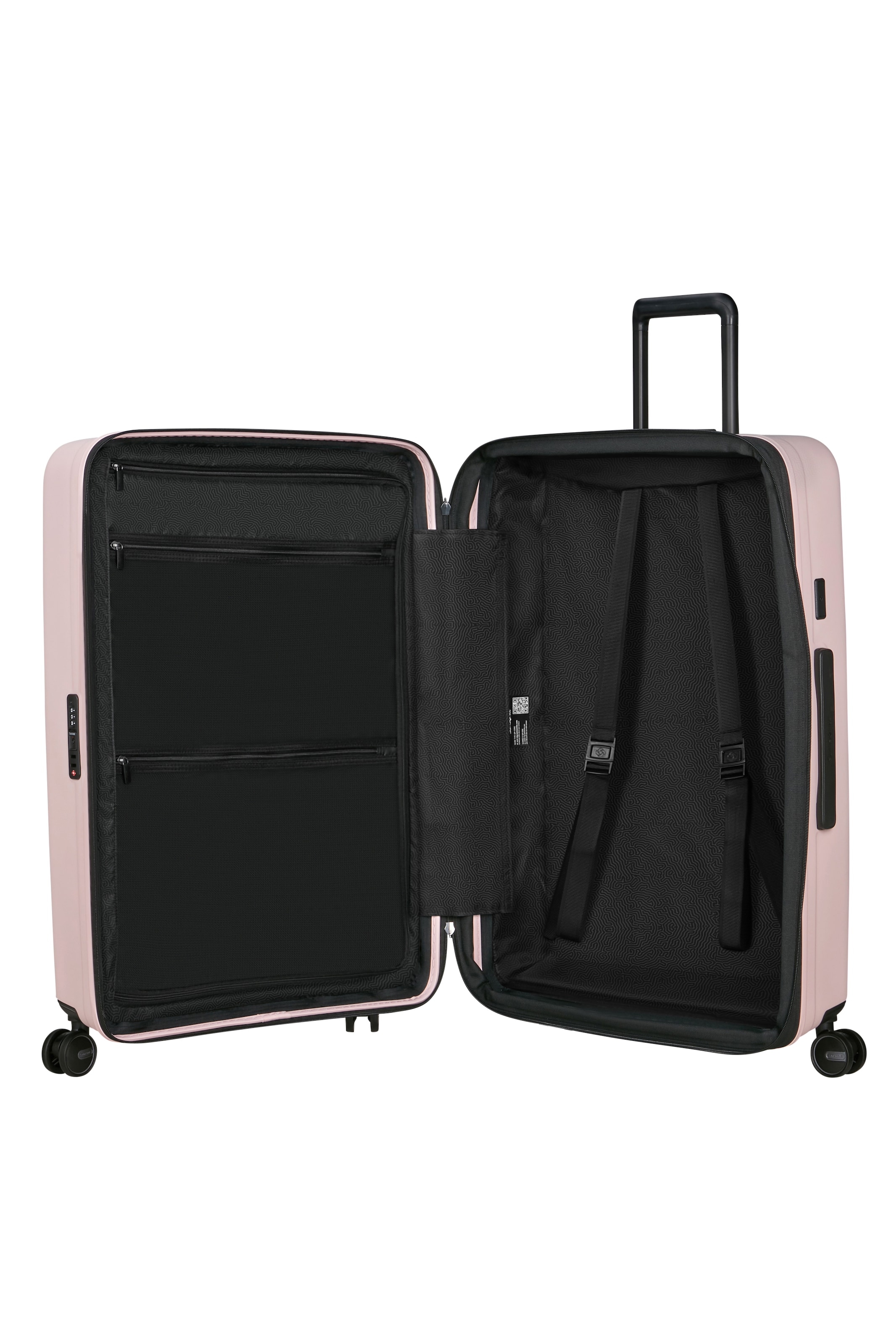 Samsonite Hartschalen-Trolley »RESTACKD, verschiedene Größen und Farben« mit Packtaschen,  99 l 4 Rollen für Urlaub, Reise, Ferien und Geschäftsreise, mit Volumenerweiterung