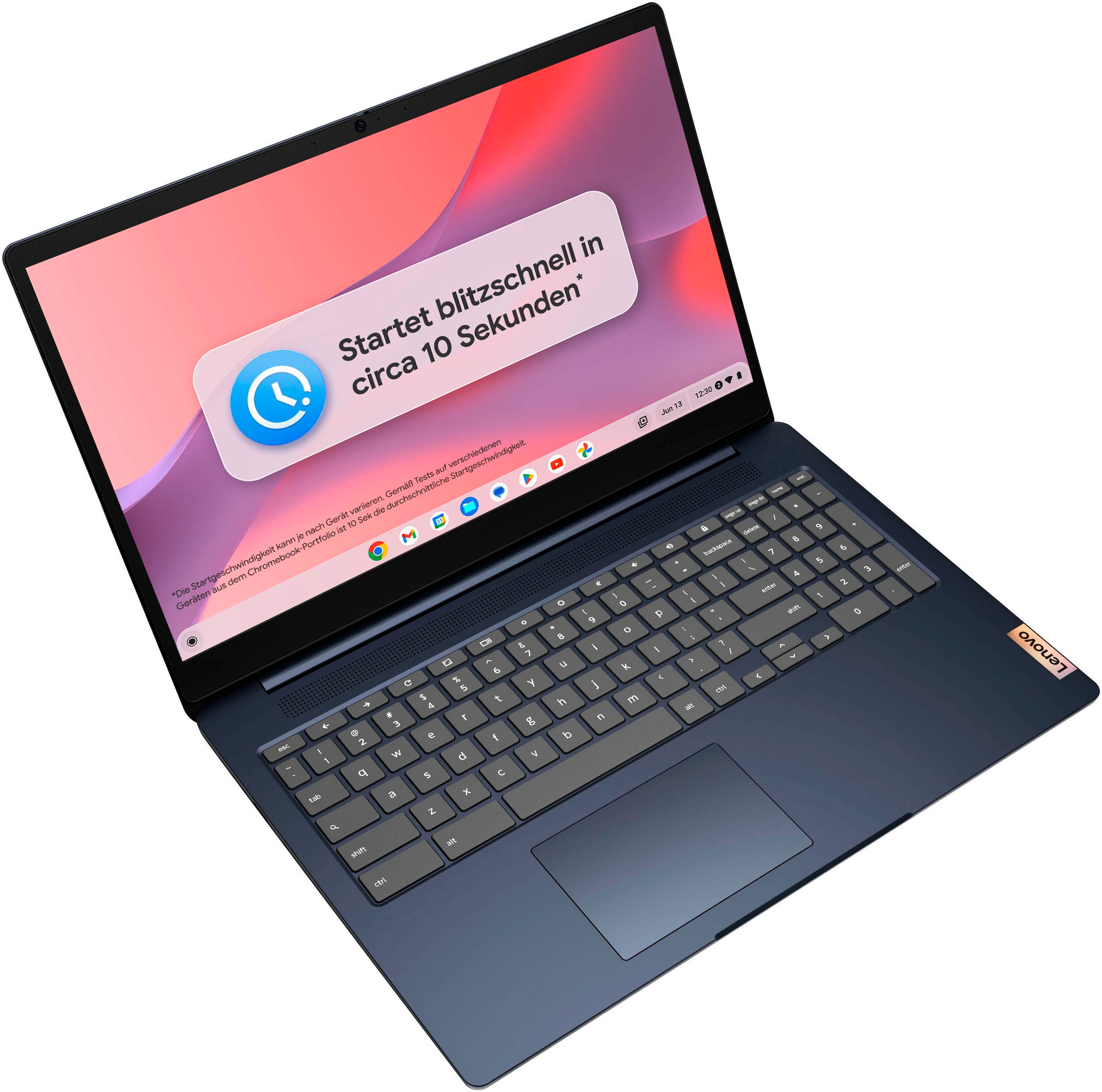 Lenovo Chromebook »IdeaPad 3 Chrome 15IJL6 8GB RAM / 128GB eMMC«, 39,6 cm, / 15,6 Zoll, Intel, Celeron, UHD Graphics