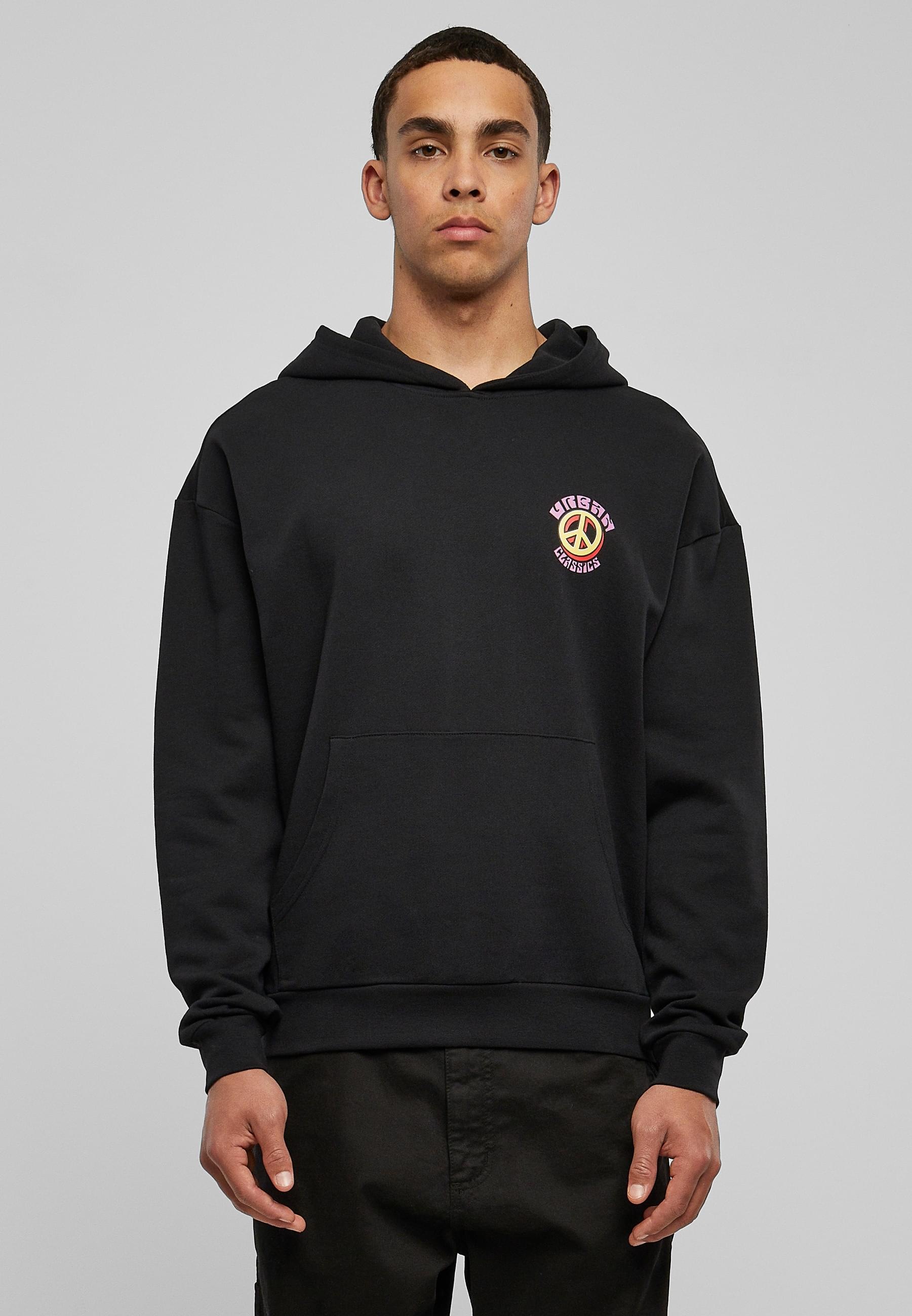 URBAN CLASSICS Sweatshirt »Urban Classics Herren Big Peace Hoody«, (1 tlg.)