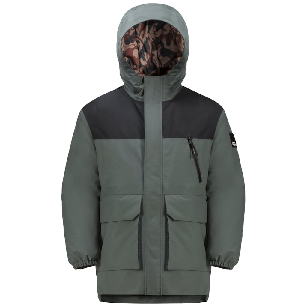 Jack Wolfskin Funktionsparka »TEEN 2L INS PARKA Y«, mit Kapuze