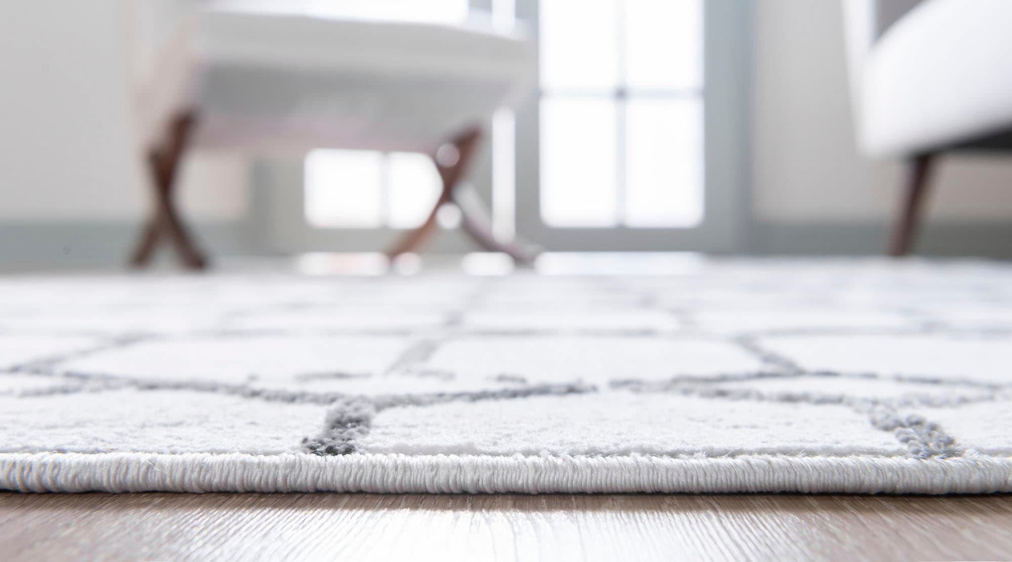 Myflair Möbel & Accessoires Teppich »Titan Trellis Lagerräumung«, rechteckig, 13 mm Höhe, Kurzflor, gewebt, modernes geometrisches Design