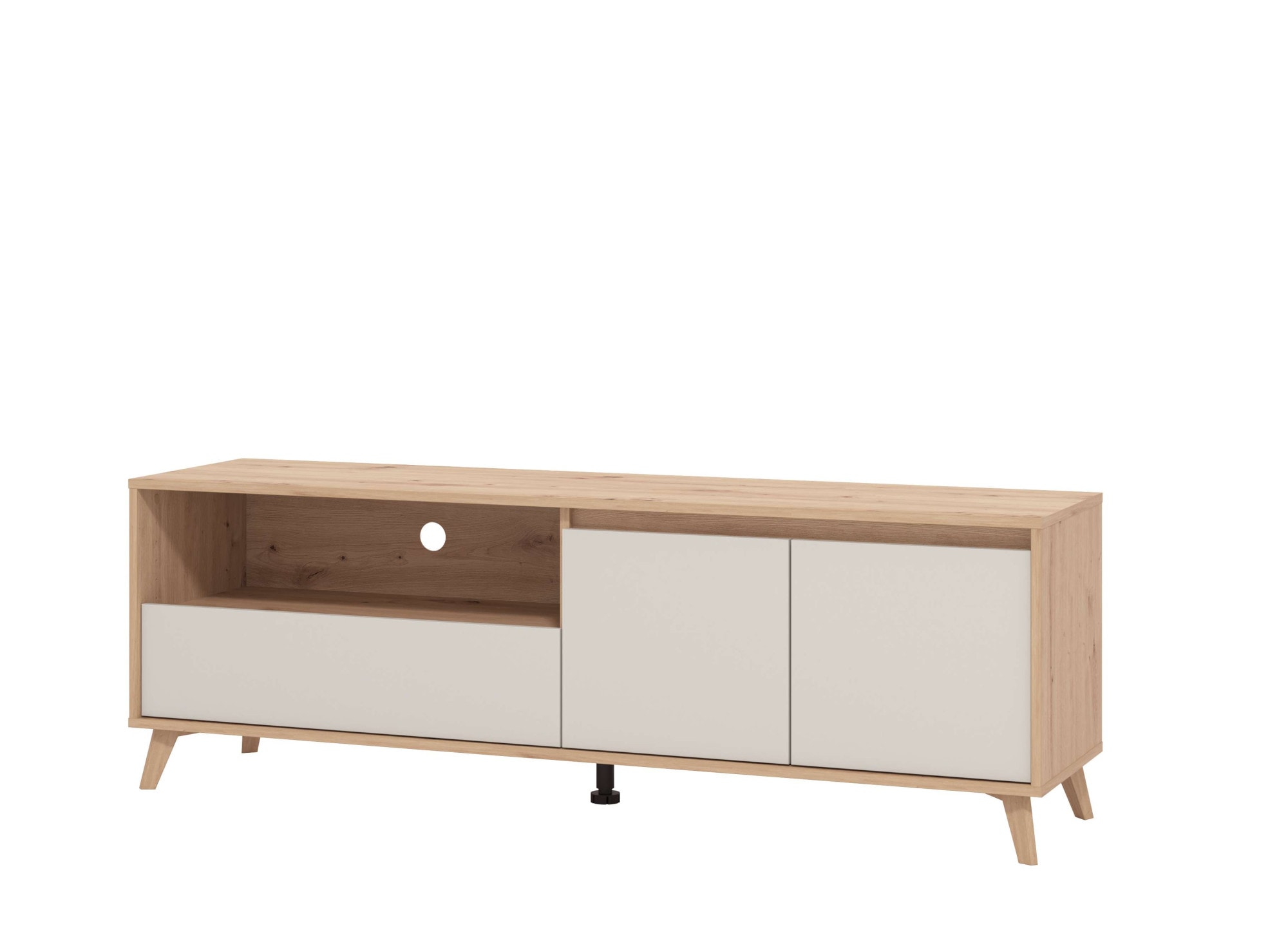 INOSIGN TV-Board »Stirling, TV-Kommode, TV-Board, TV-Schrank, Breite 158,5 cm«, in 2 Farbausführungen, 2 Türen, mit Schublade