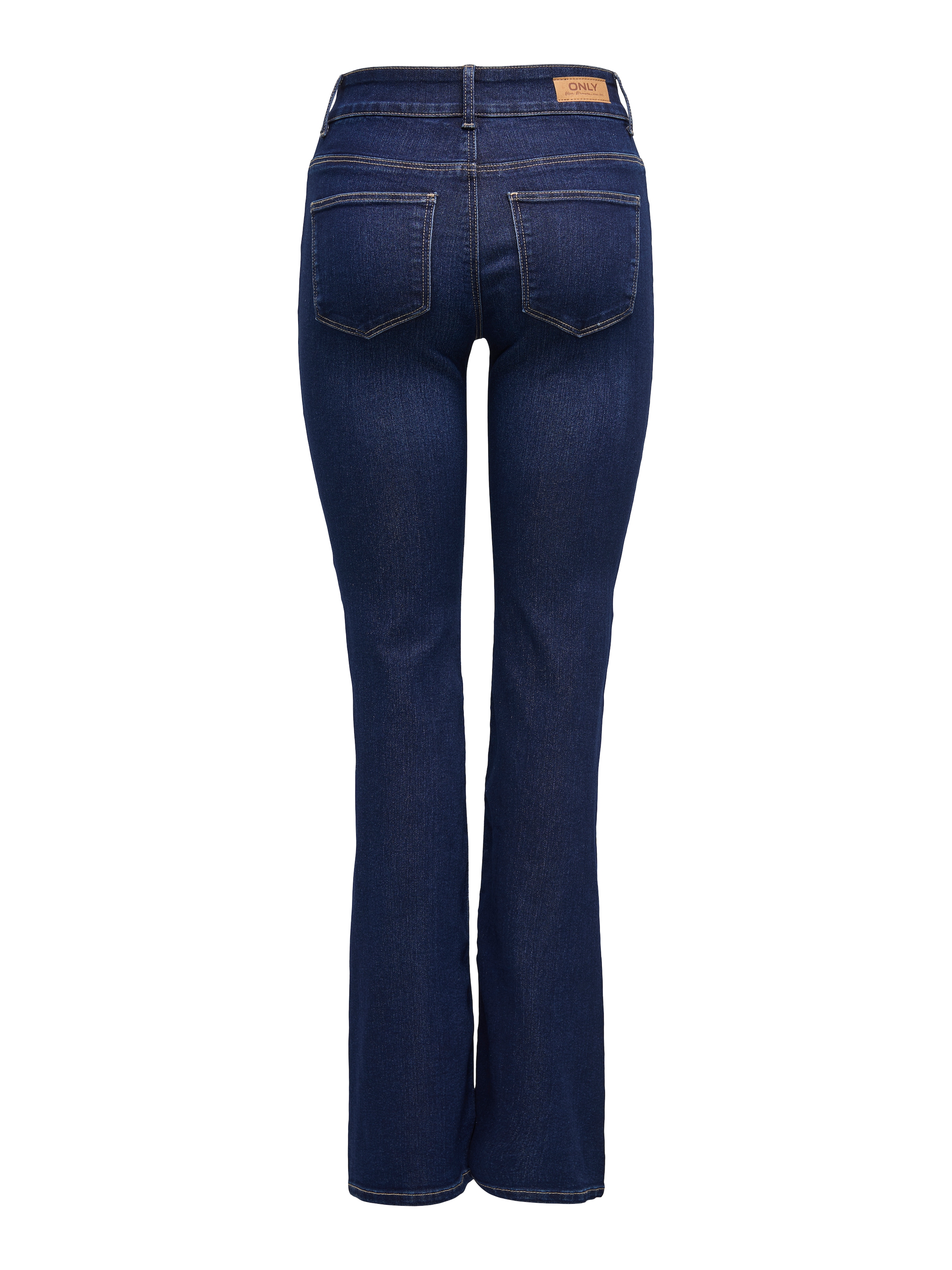 ONLY Bootcut-Jeans »ONLPAOLA HW FLARED BJ143 JNS DNM« mit doppeltem Knopfverschluss