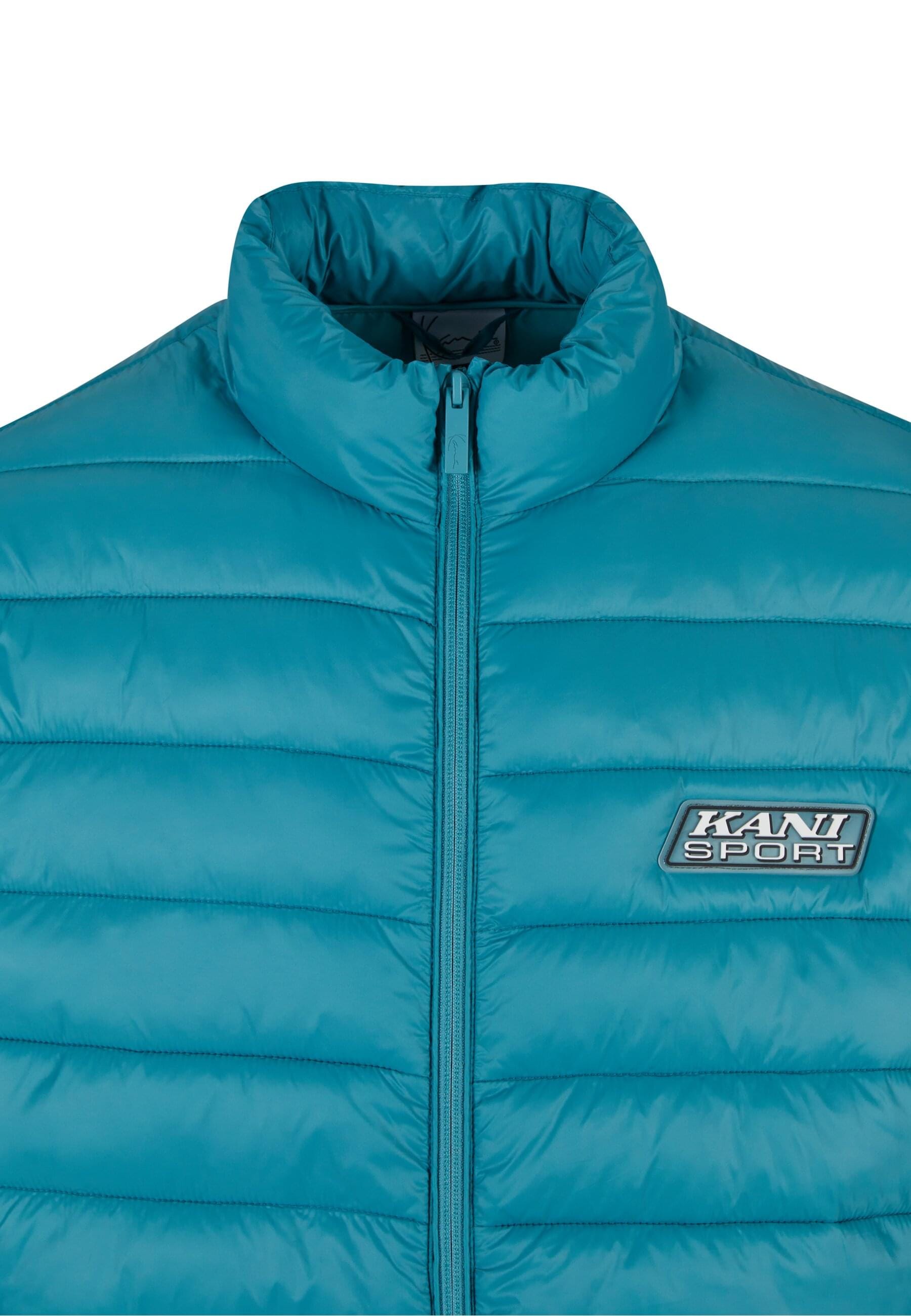 Karl Kani Allwetterjacke »Karl Kani Karl Kani Sport Patch Light Puffer Jacket«, (1 St.), ohne Kapuze