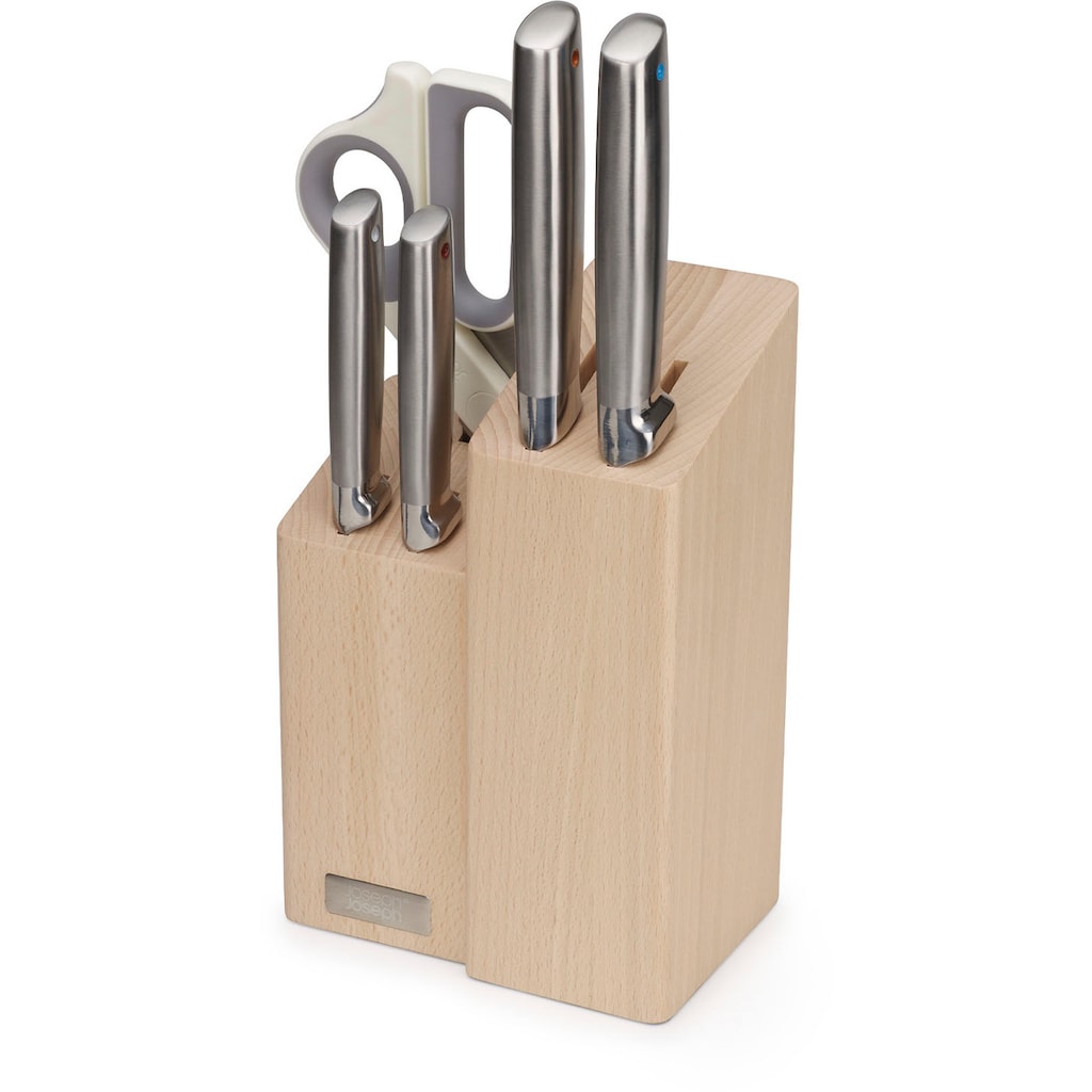 Joseph Joseph Messer-Set »Elevate Fusion 5pc Knife & Scissor Block«, (5 tlg.)