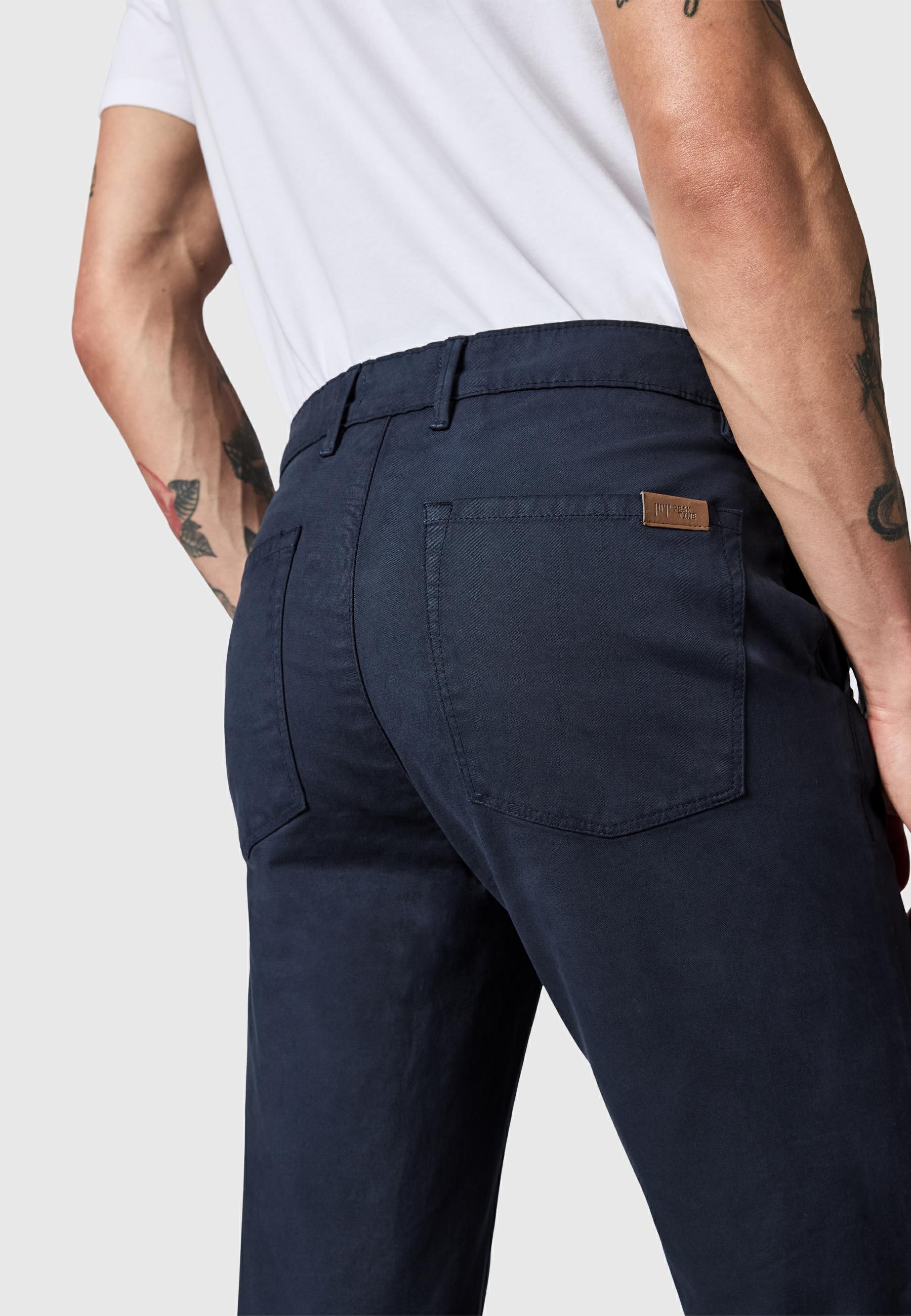 PEAK TIME Chinohose »Astron«  Elegante Herrenhose mit Bio-Baumwolle