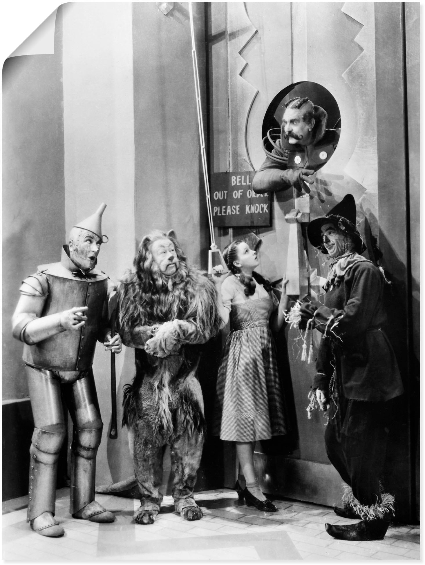 Artland Poster "Der Zauberer von Oz 1939" Film 1 Stk. tlg. ohne Rahmen