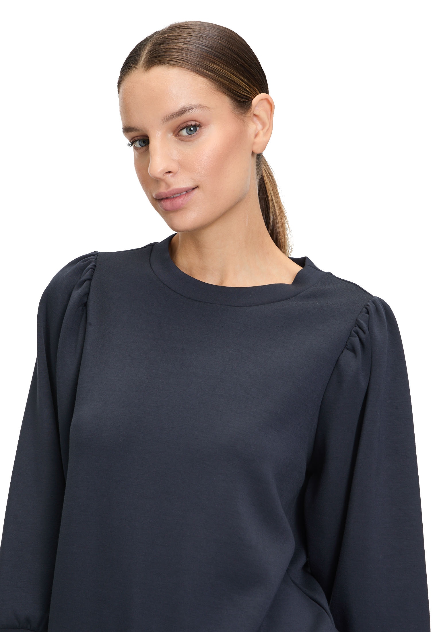 Cartoon Sweatshirt »Cartoon Damen Sweatshirt mit Stehkragen«, Material