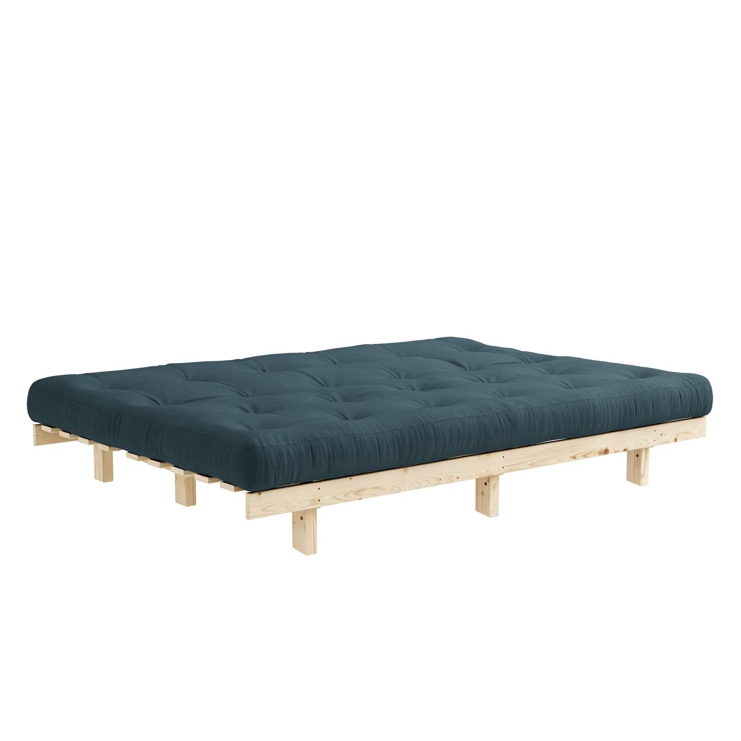 Karup Design Schlafsofa »Lean 200 Schlafsofa, Gästebett, Sofa mit Futonmatratze«, (2 St.), Inkl. Futonmatratze, Liegefläche 130x200 cm, FSC® zertifizierte Kiefer