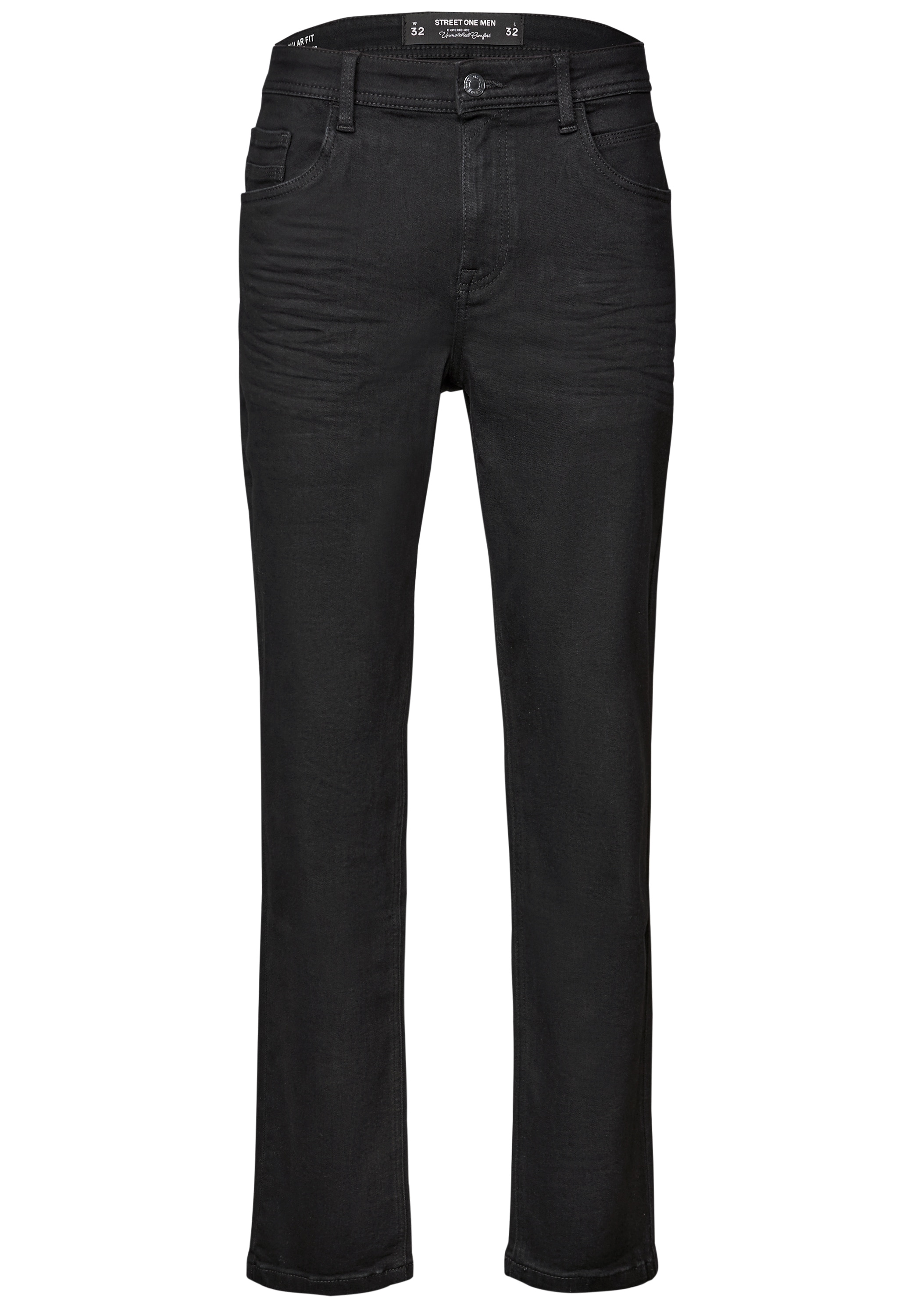 STREET ONE MEN Regular-fit-Jeans, aus Baumwolle mit Stretchanteil