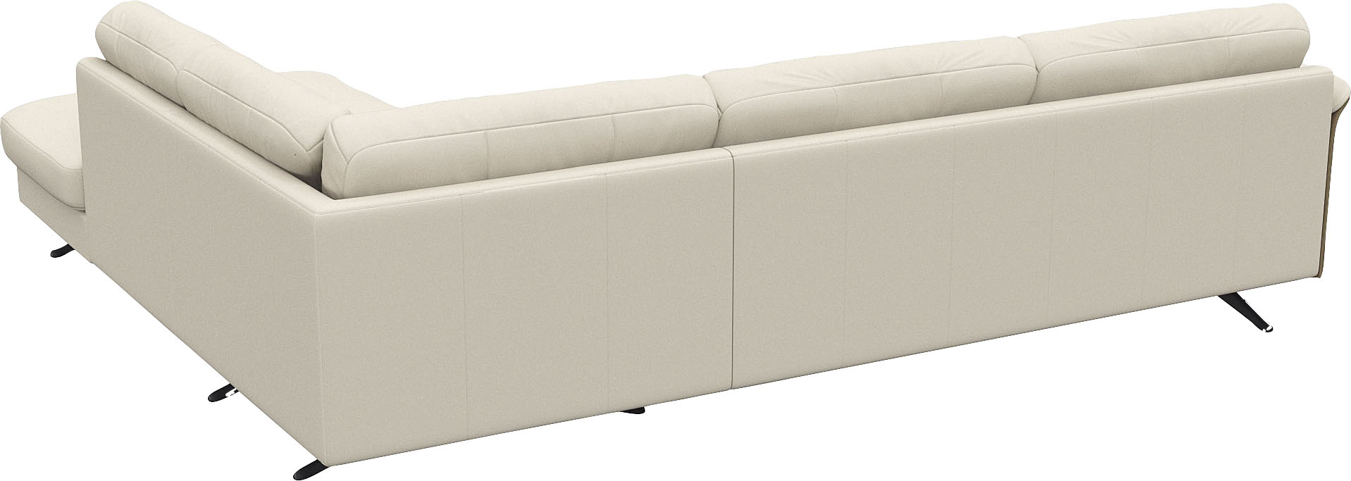 Thumbnail - FLEXLUX Ecksofa "Glow, super bequem durch hochwertigem Sitzaufbau mit Federkern, L-Form" Skandinavisches Design, In hoch...