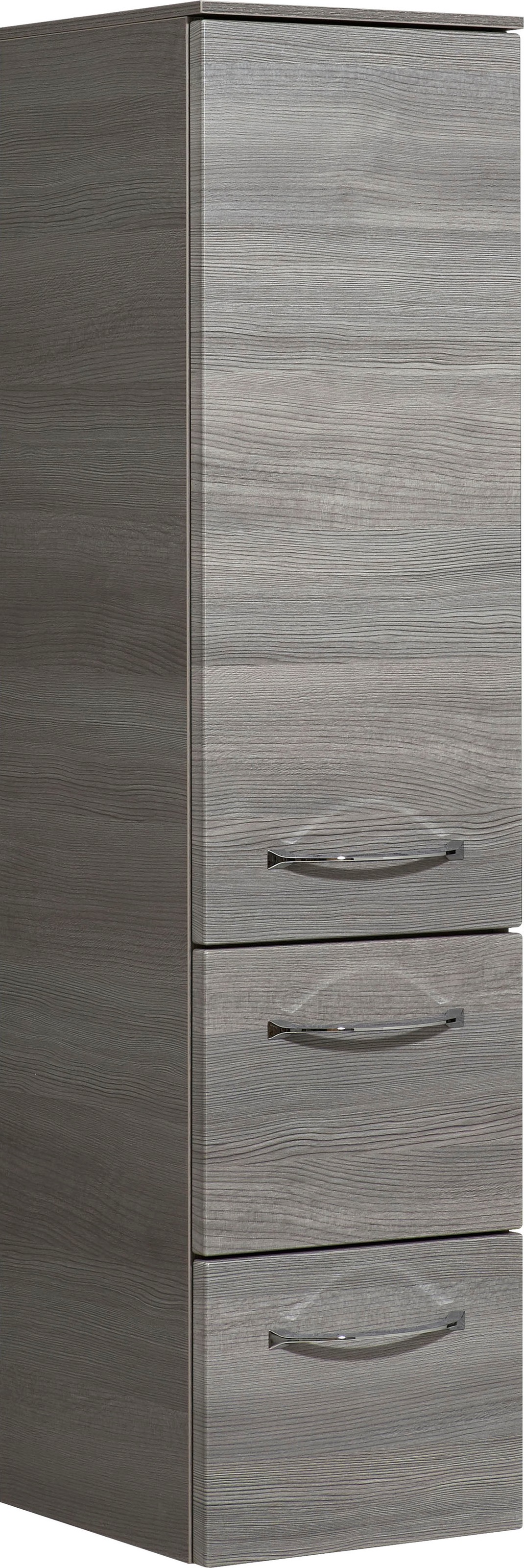 Saphir Badmöbel-Set »6005 Sprint 4-teilig, Keramik-Waschtisch mit LED-Spiegelschrank«, (5 St.), Unterschrank, Midischrank, inkl. Türdämpfer, 4 Türen, 5 Schubladen