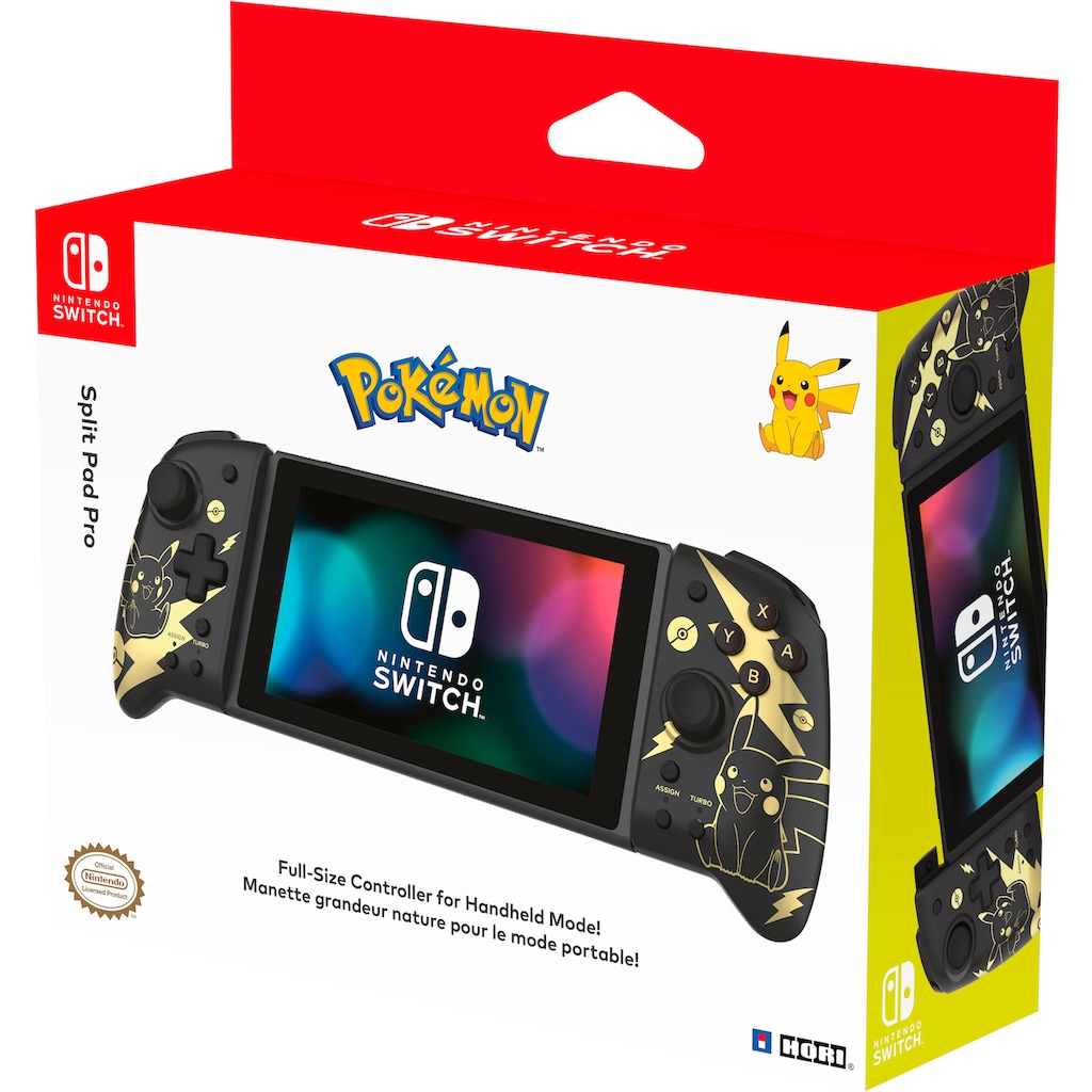 Hori Controller »Split Pad Pro - Pikachu Black & Gold Edition«