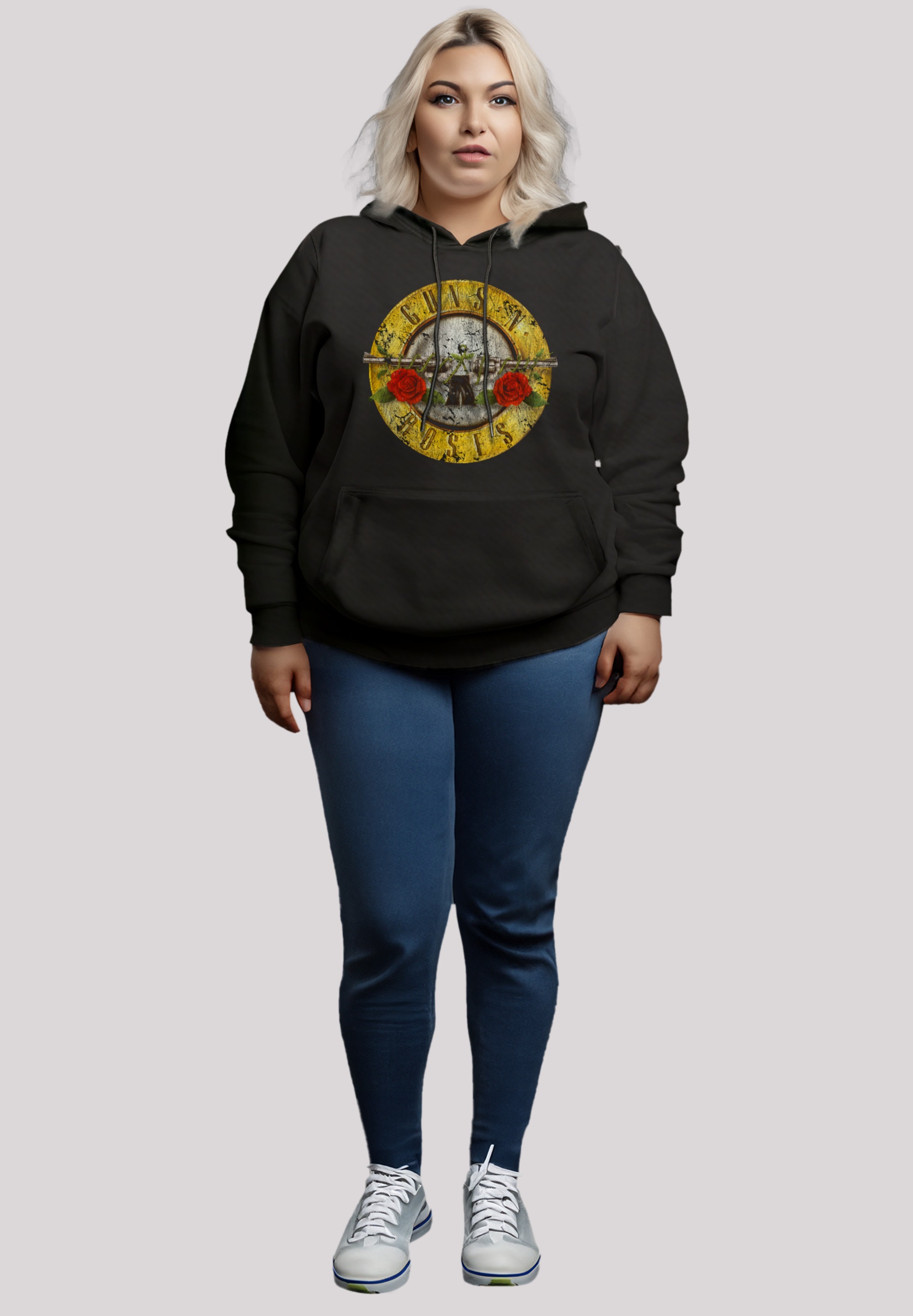 F4NT4STIC Kapuzenpullover »Guns 'n' Roses Vintage Classic Logo Black«, Premium Qualität