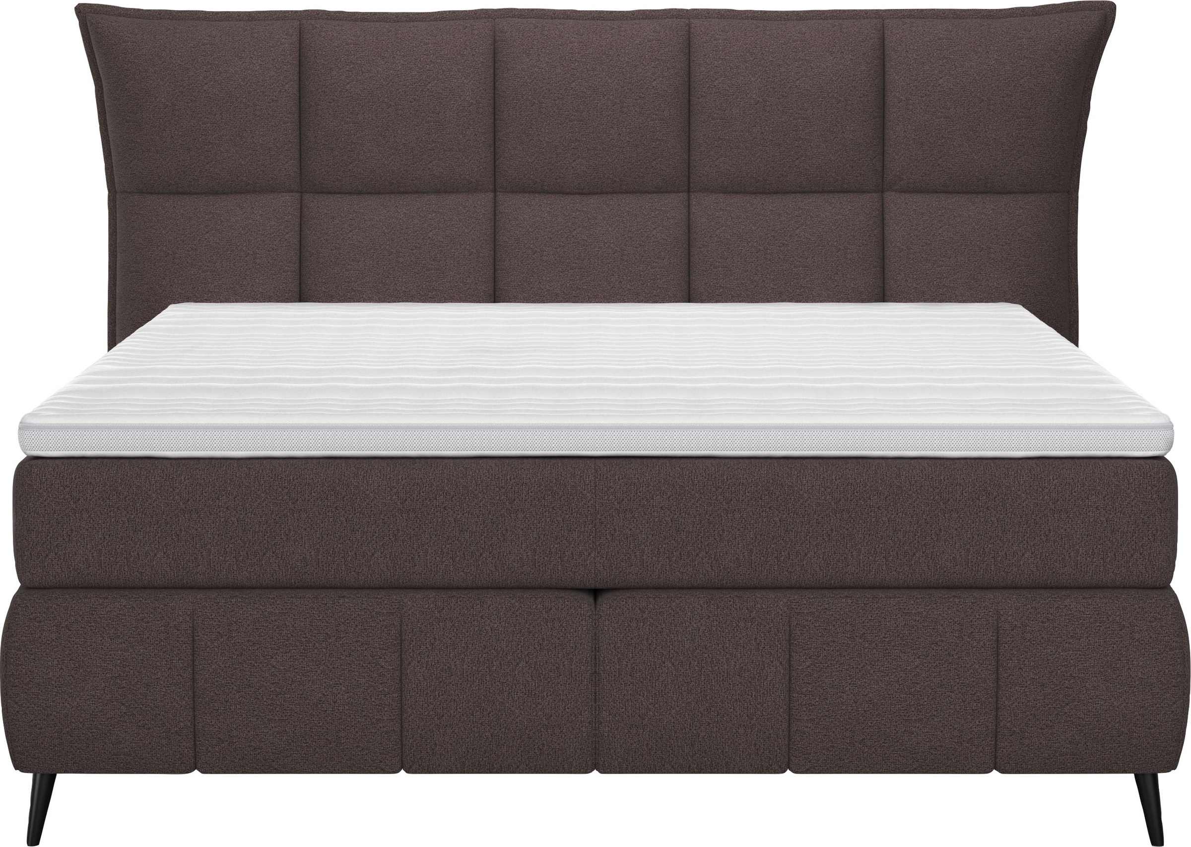 Thumbnail - COTTA Boxspringbett "Sarah", inkl. Topper, 2 Matratzenkerne, Härtegrade H2, H3 oder H4