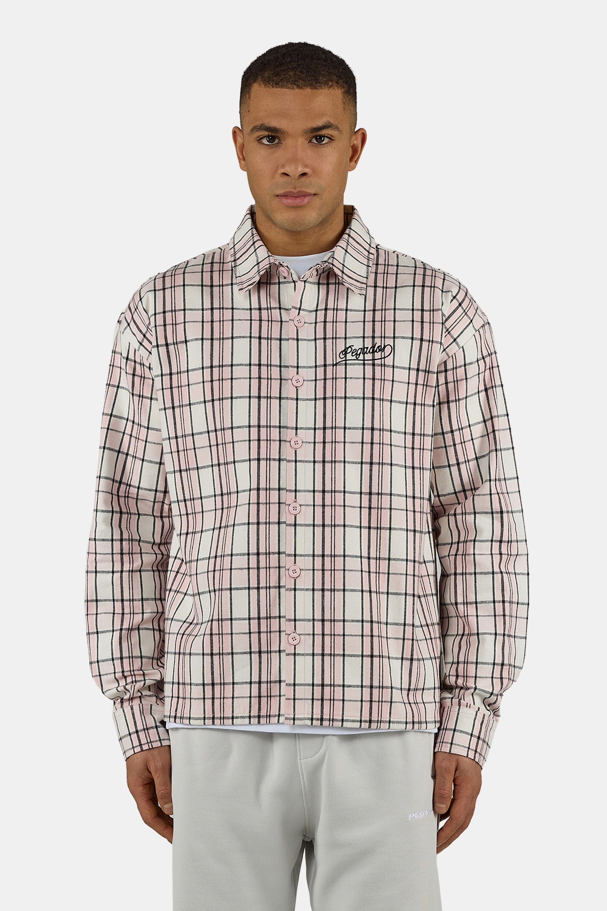 PEGADOR Langarmhemd »Soglio Oversized Flannel Shirt« Baumwolle, oversize