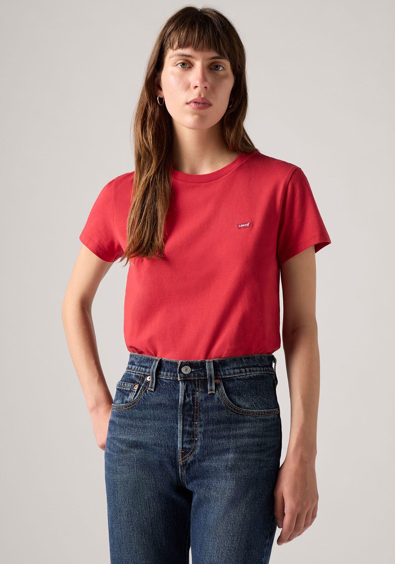 Levis T-Shirt "TEE Minilogo", mit kleiner Logostickerei günstig online kaufen