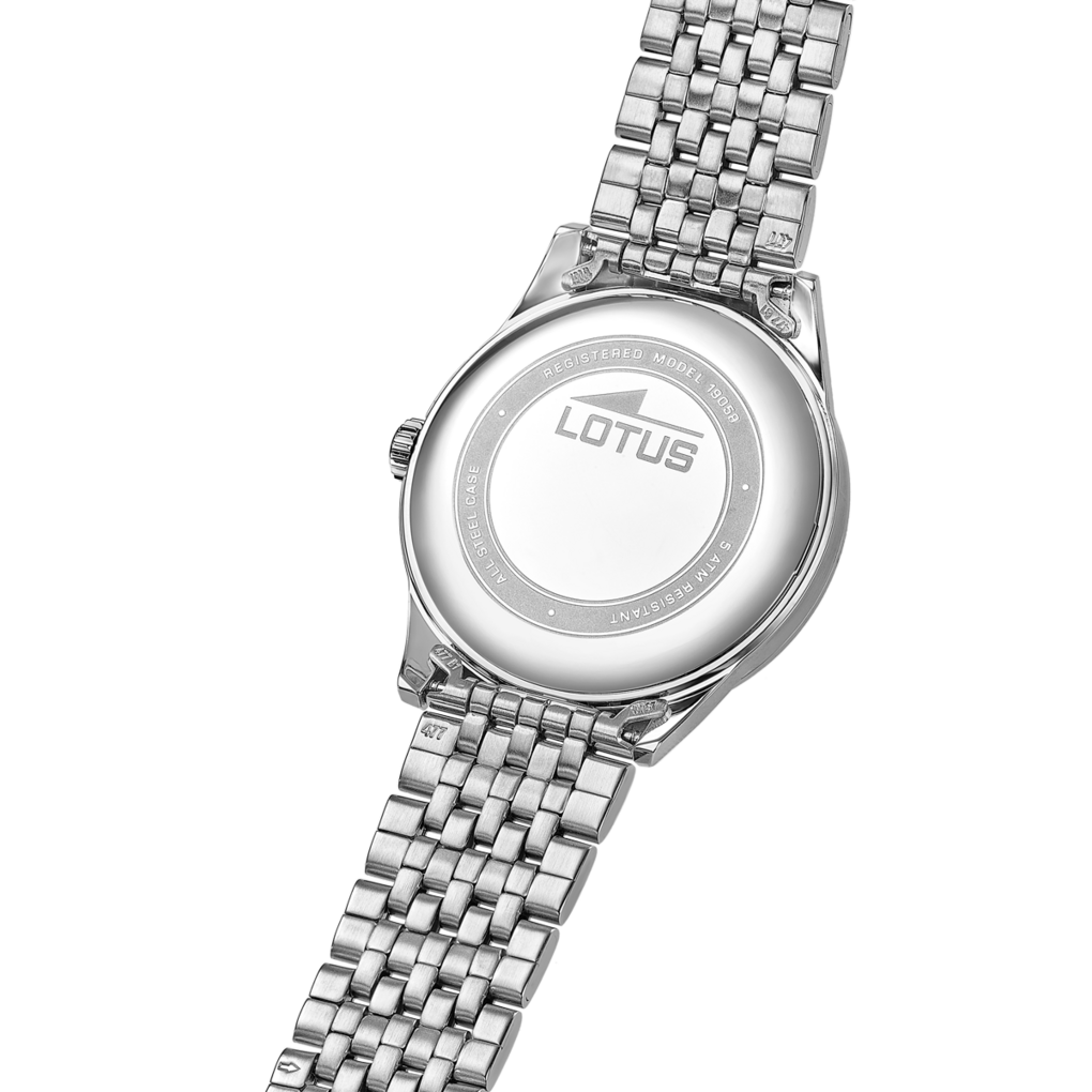 Lotus Quarzuhr »Classic Steel« Armbanduhr, Damenuhr, Edelstahlarmband, analog