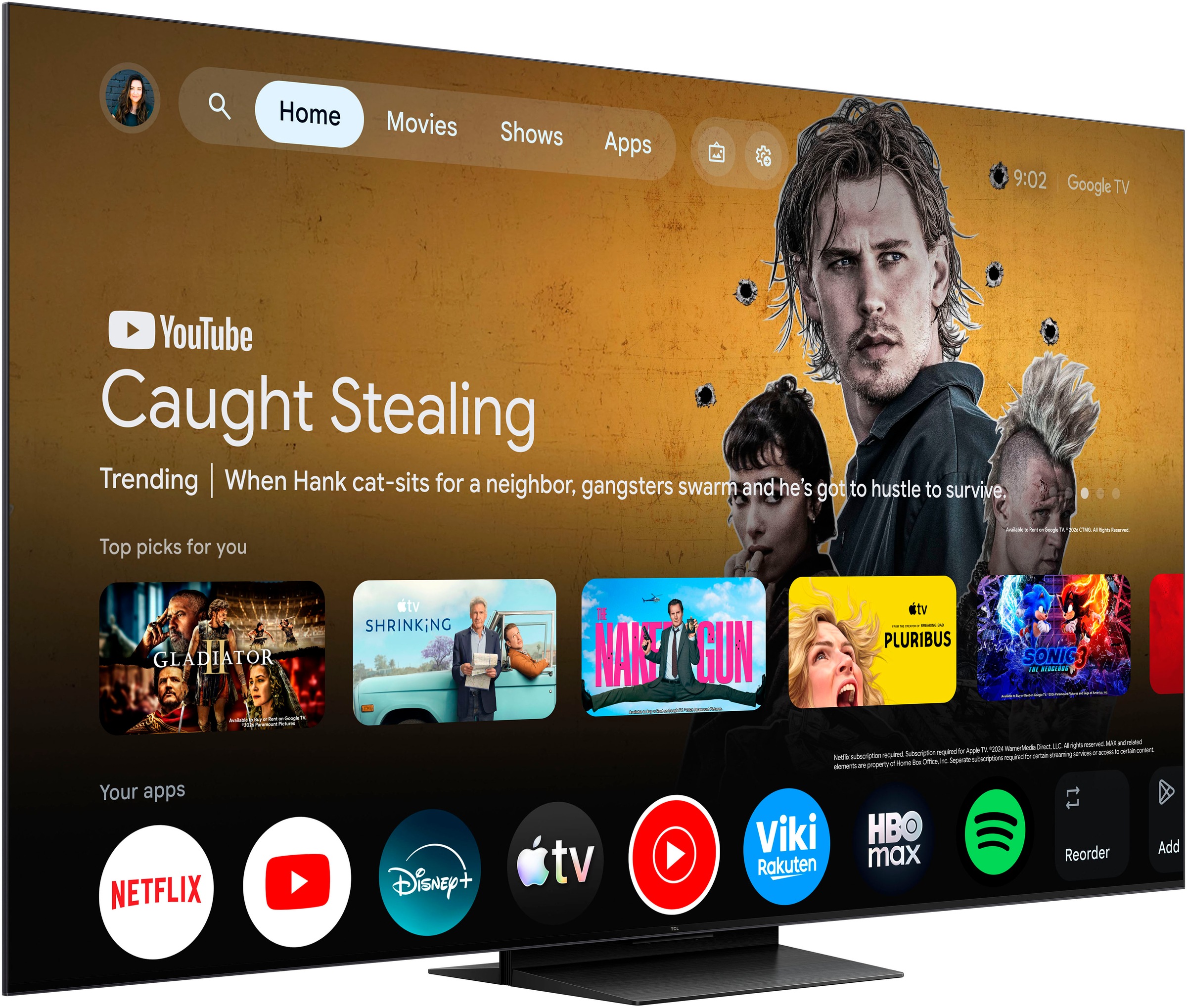 TCL Mini-LED-Fernseher »75RM7LX1« 189 cm/75 ″