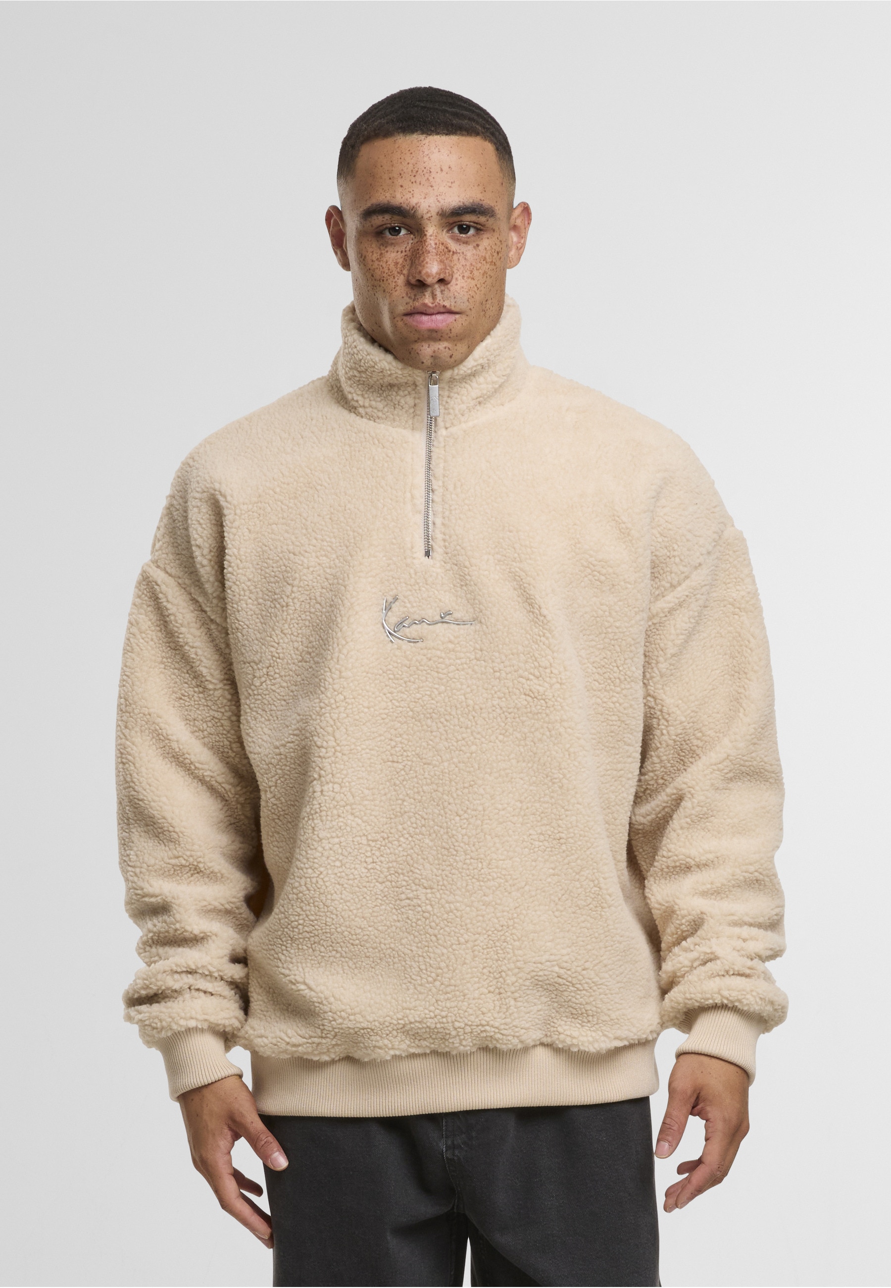 Karl Kani Longsleeve »Karl Kani Metal Signature Teddy Troyer light sand« 1 Stk.