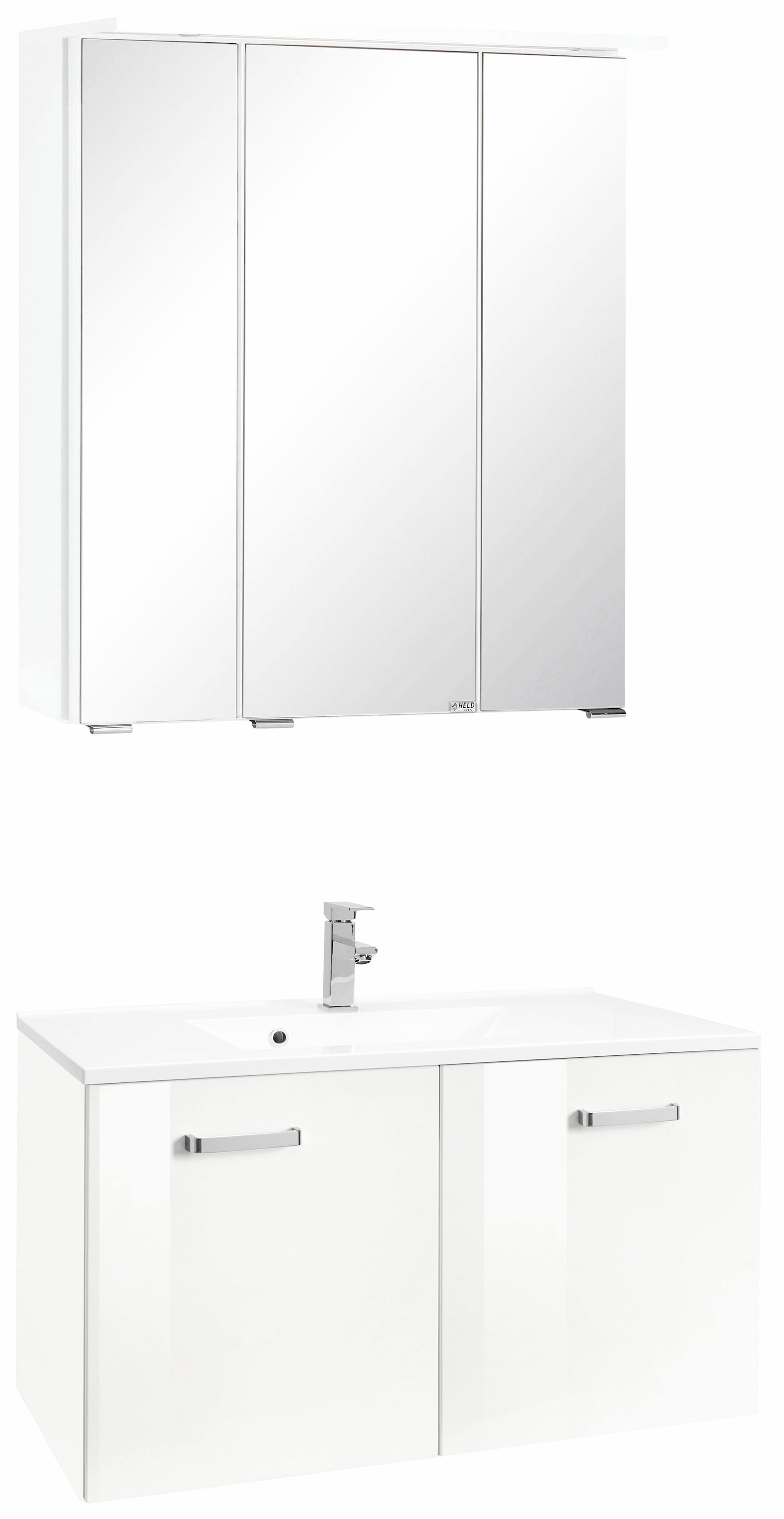 welltime Badmöbel-Set "Ravenna" 2 Stk. tlg. günstig online kaufen